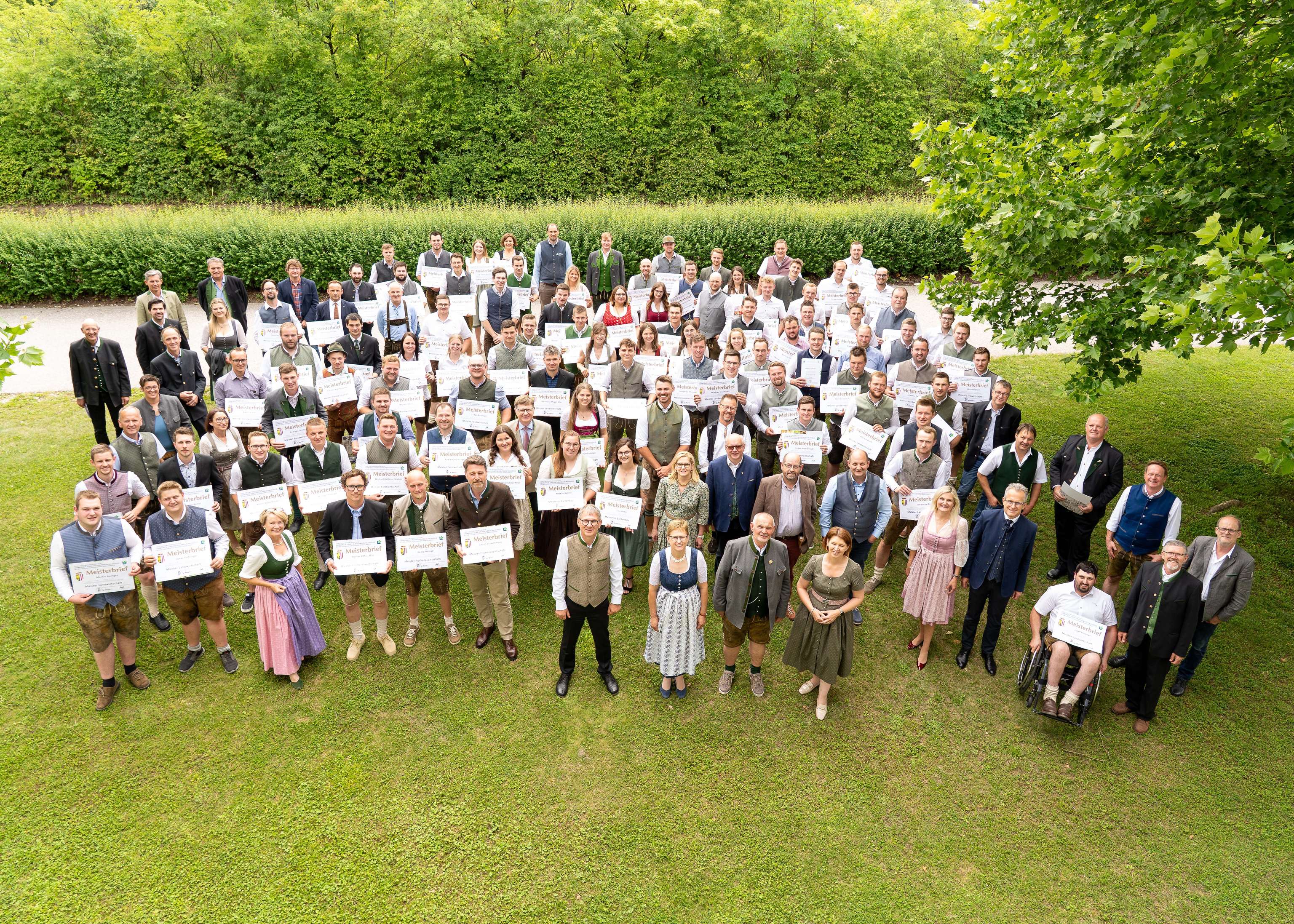 Gruppenfoto Meister 2026 in Oberösterreich
