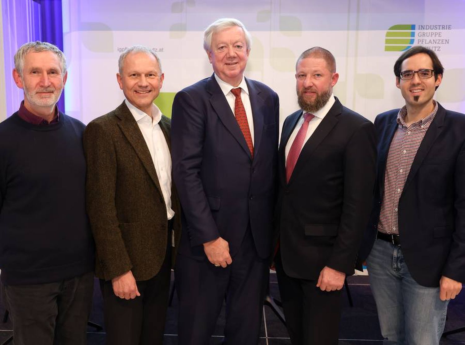 IGP-Dialog mit Hermann Bürstmayr, Christian Stockmar, Hans Hoogeveen, Thomas Resl und David Süß.