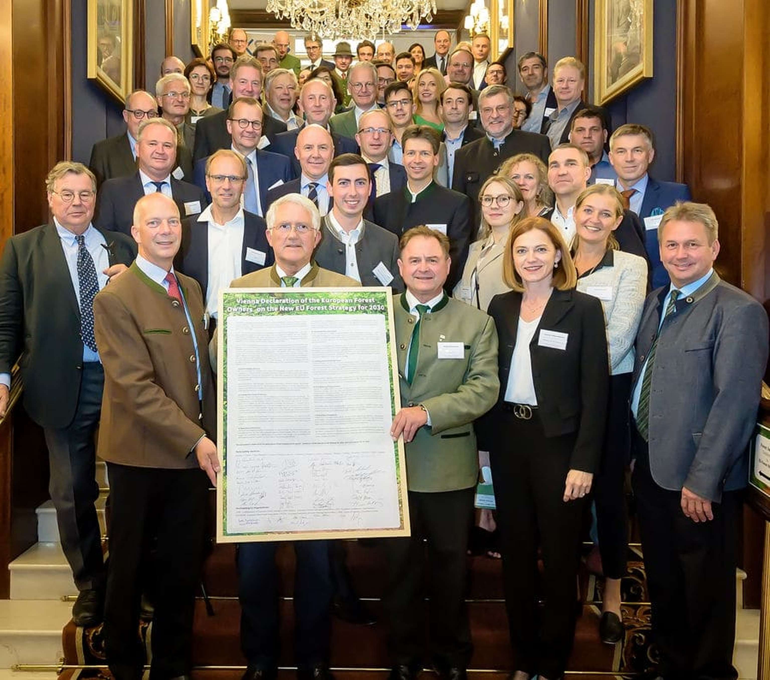 Europas Waldbesitzer fordern mittels &#8220;Wiener Deklaration&#8221; eine Überarbeitung der EU-Waldstrategie 2030.