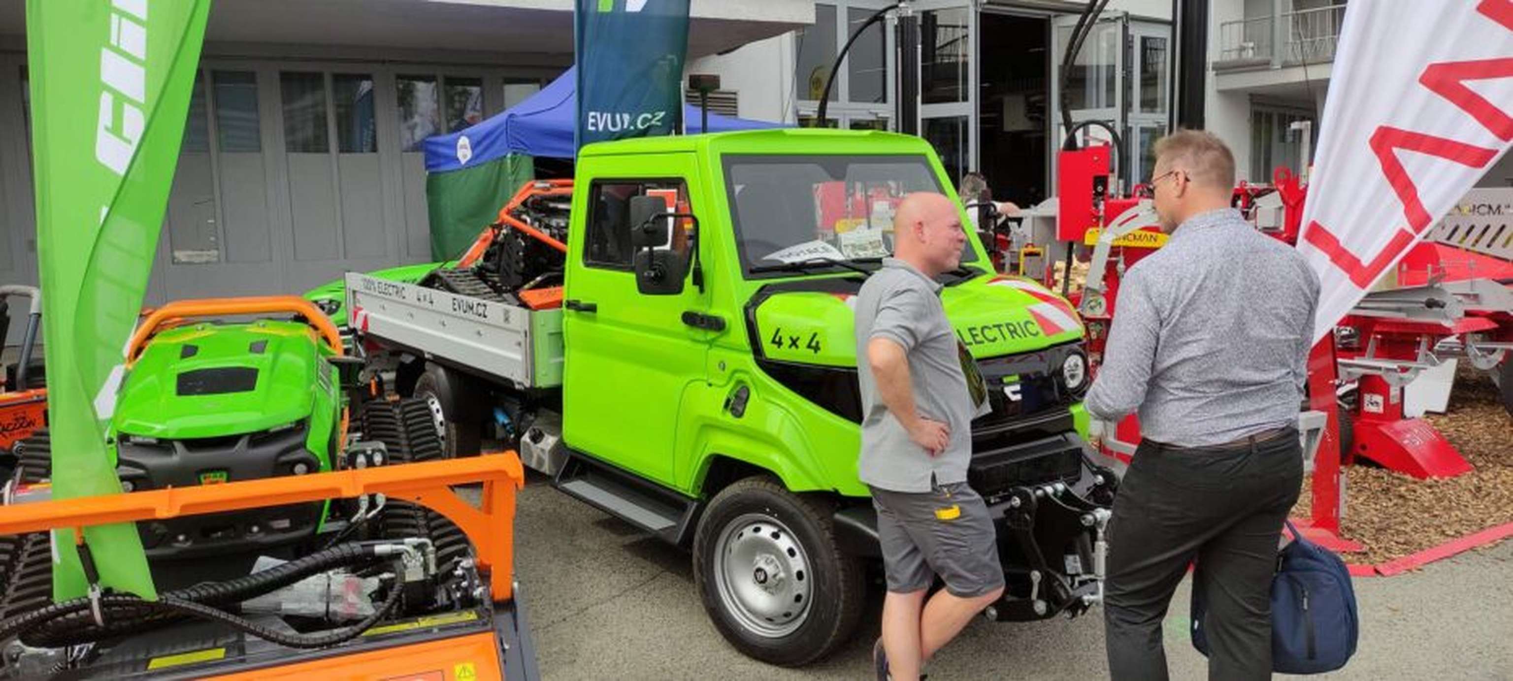 Elektro-Allradpritsche