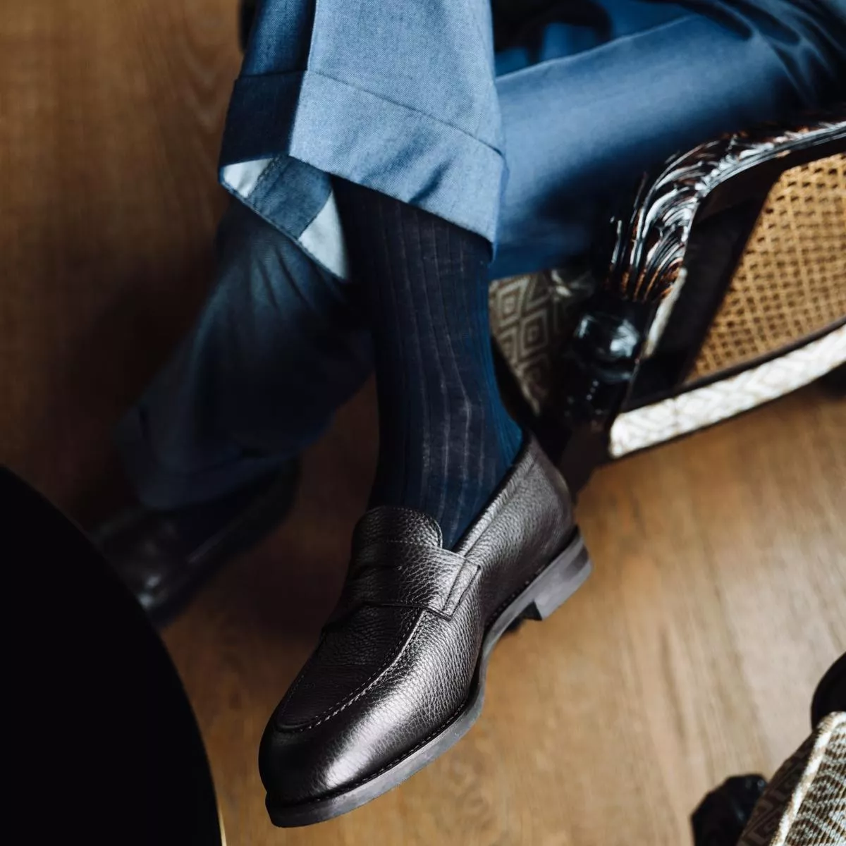 Blue Suit Brown Shoes | The Shoes To Wear | MORJAS