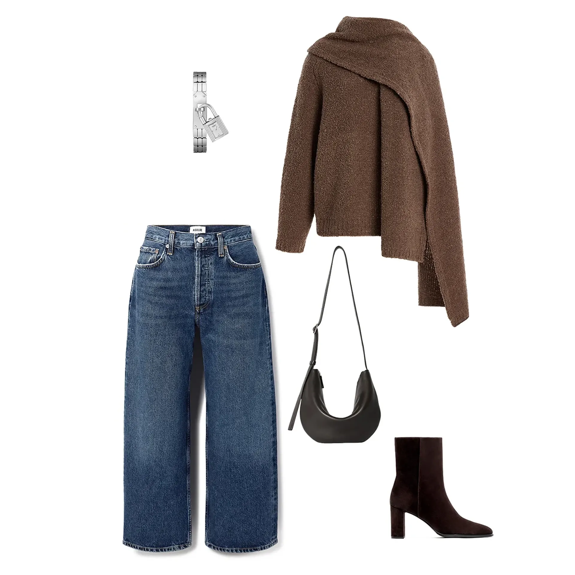 HTS: Ankle Boot - Brown Suede