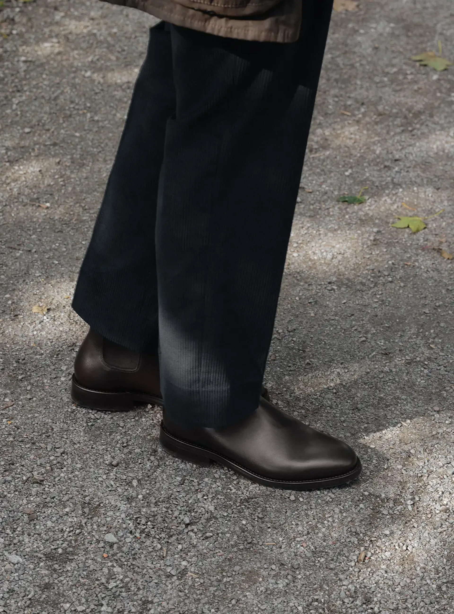 the chelsea boot brown calf-2