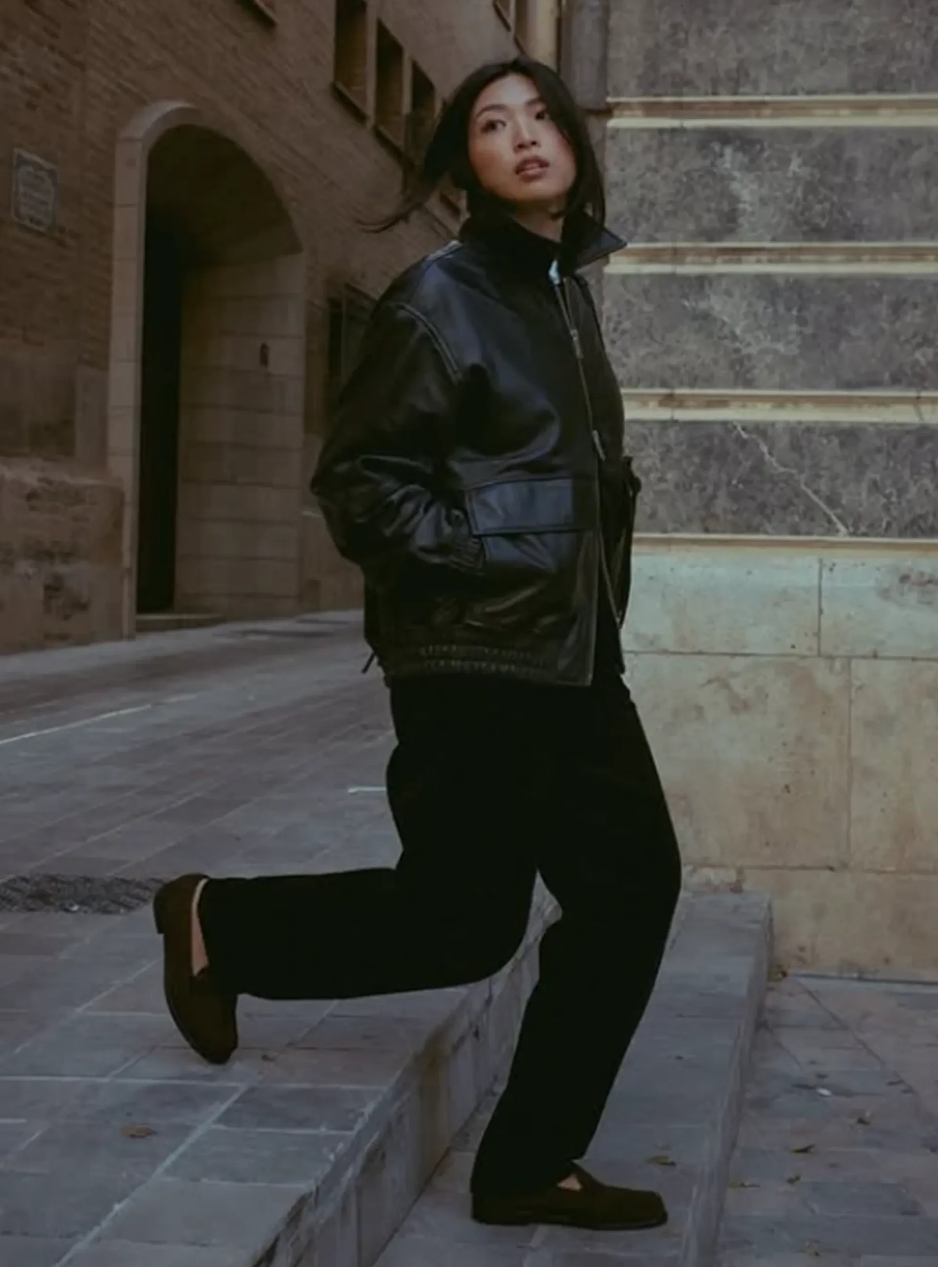 michellelinlin the penny loafer brown suede