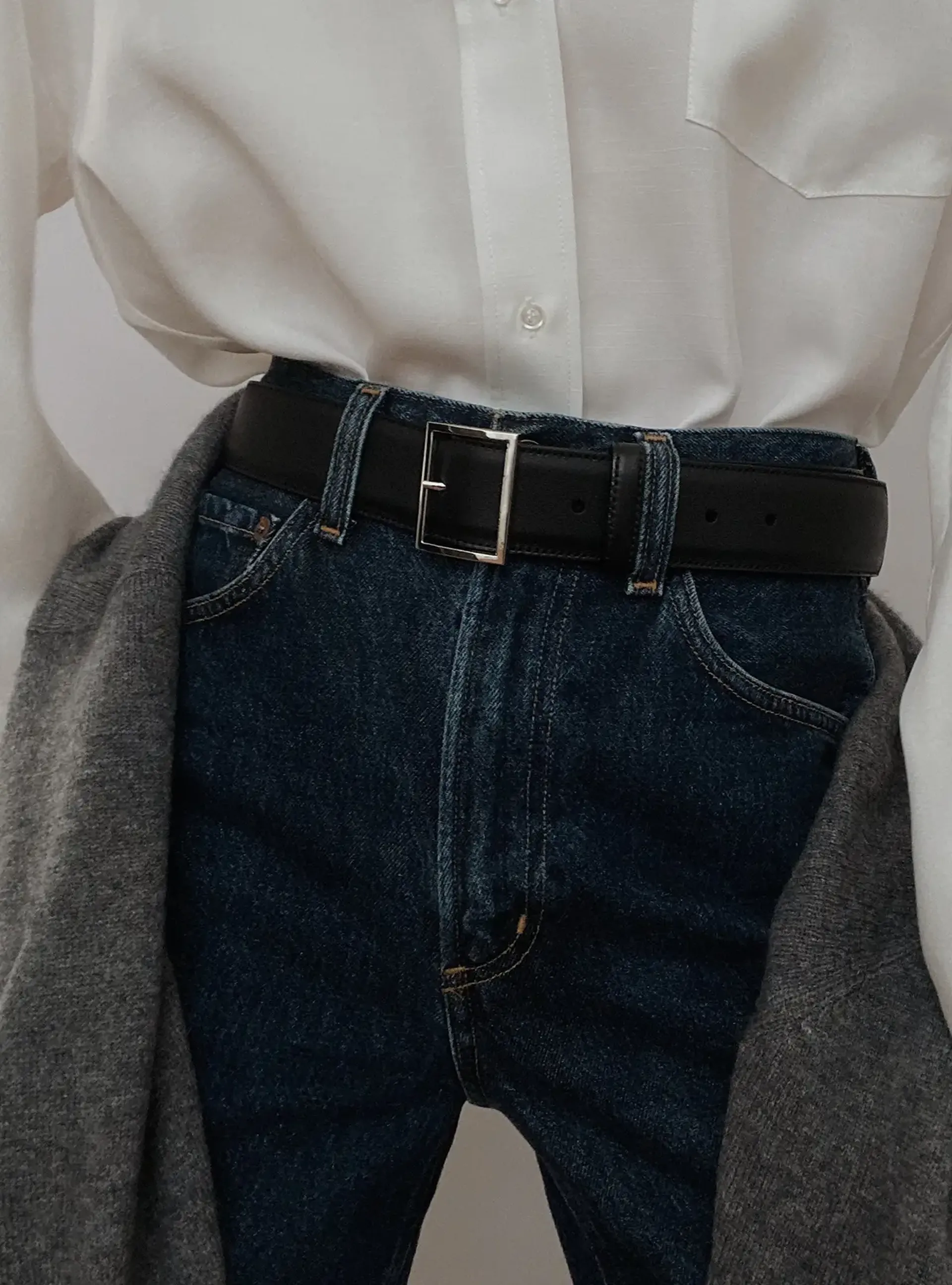 women's belts the belt 40mm in black nappa