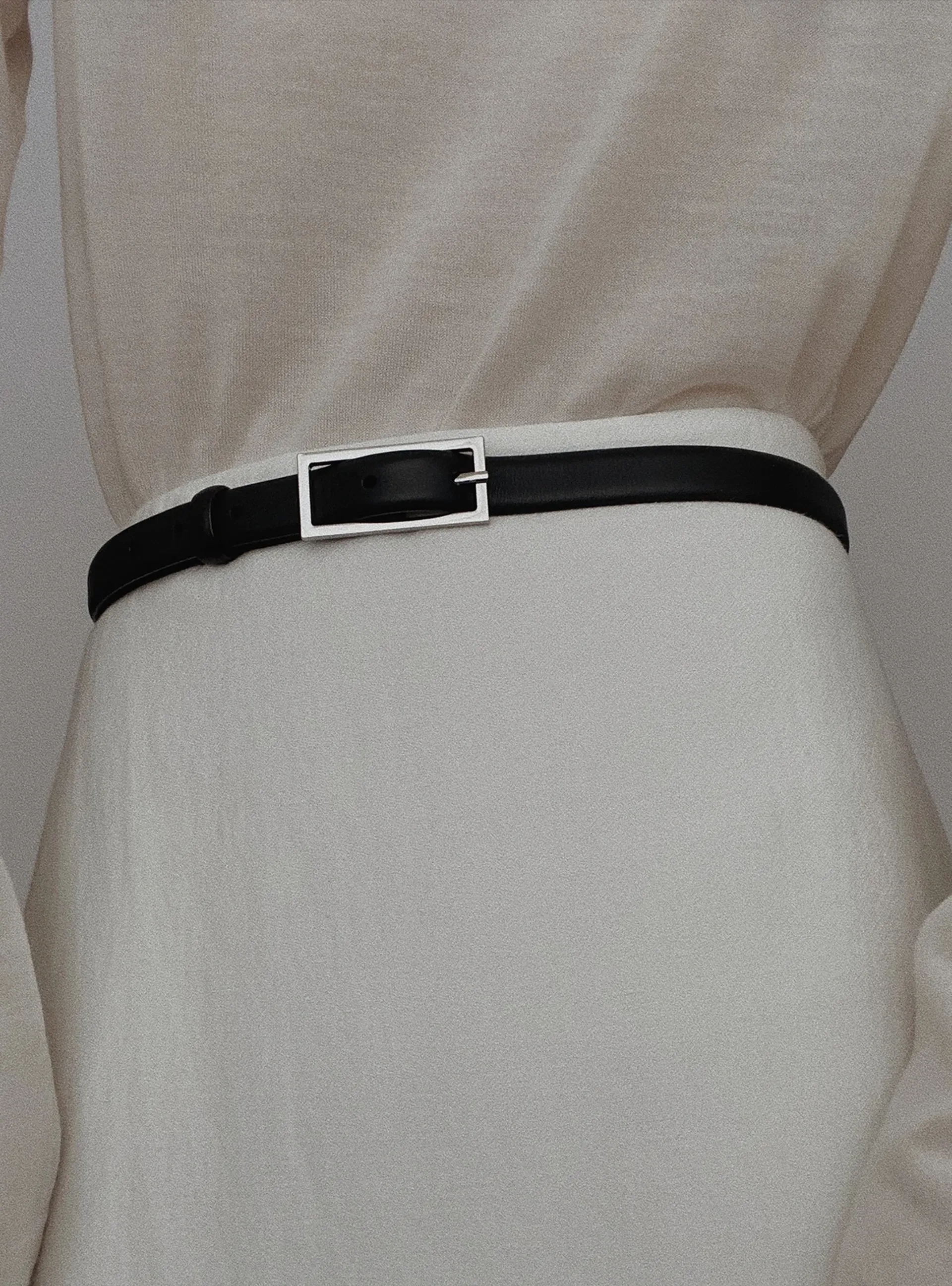 belts women's 20mm black nappa