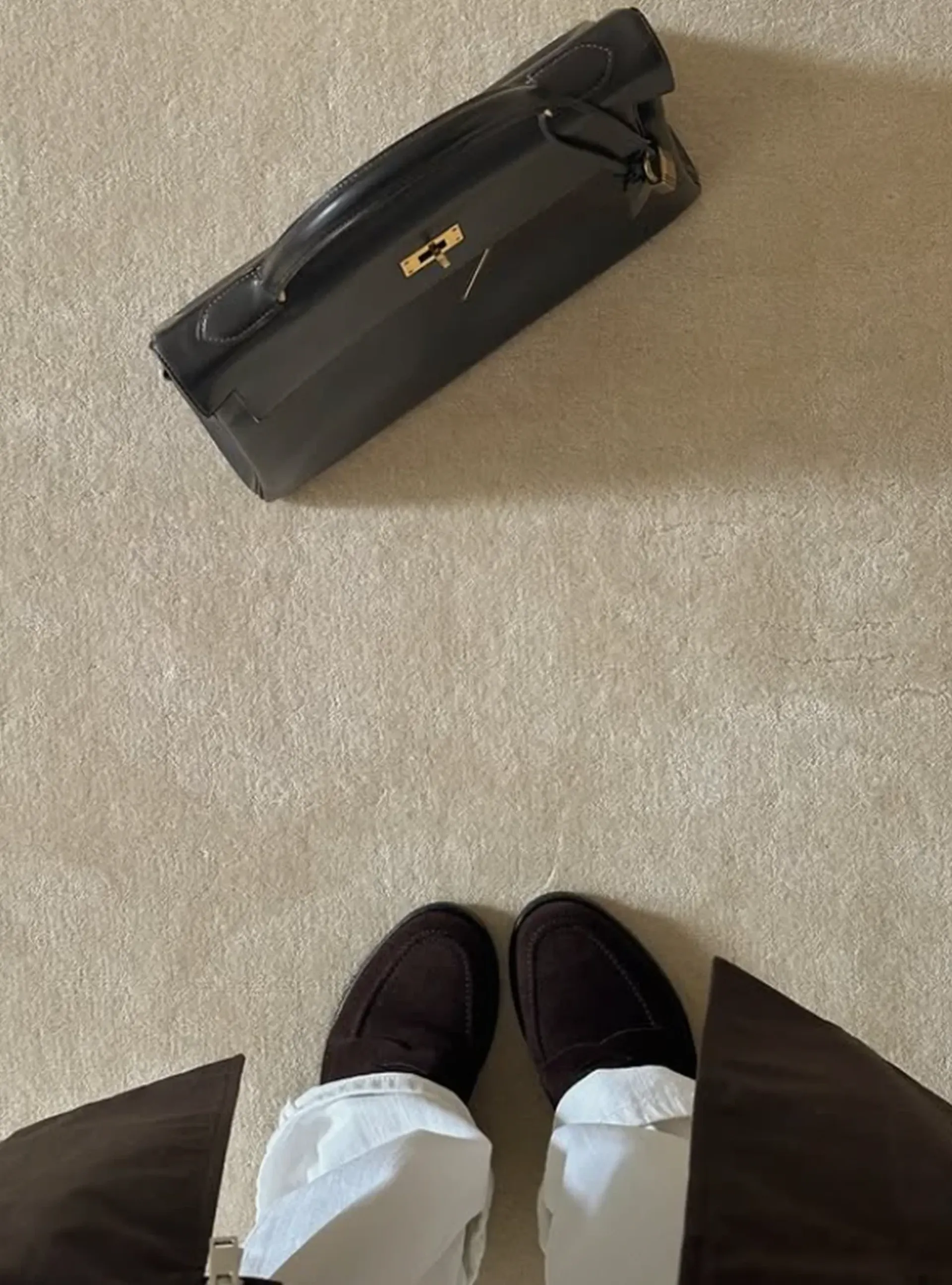 sirinhaban the penny loafer brown suede