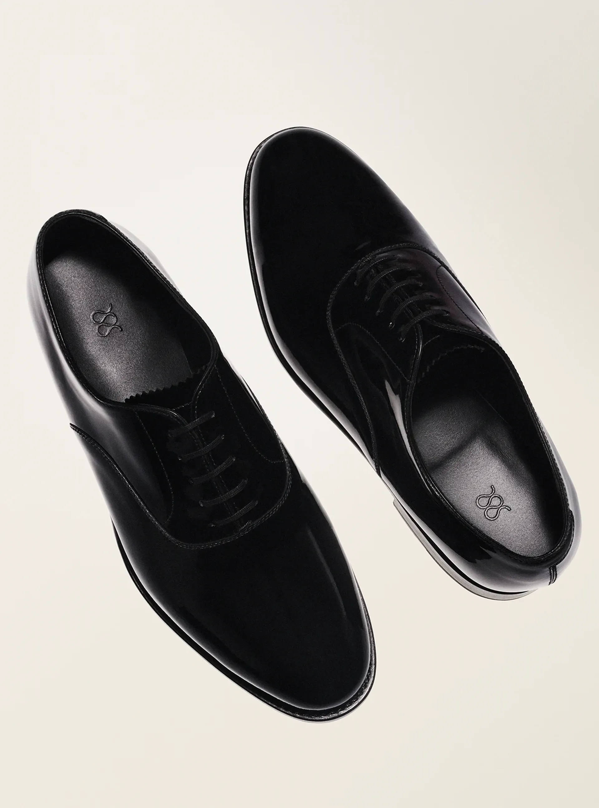 the oxford black patent holiday attire