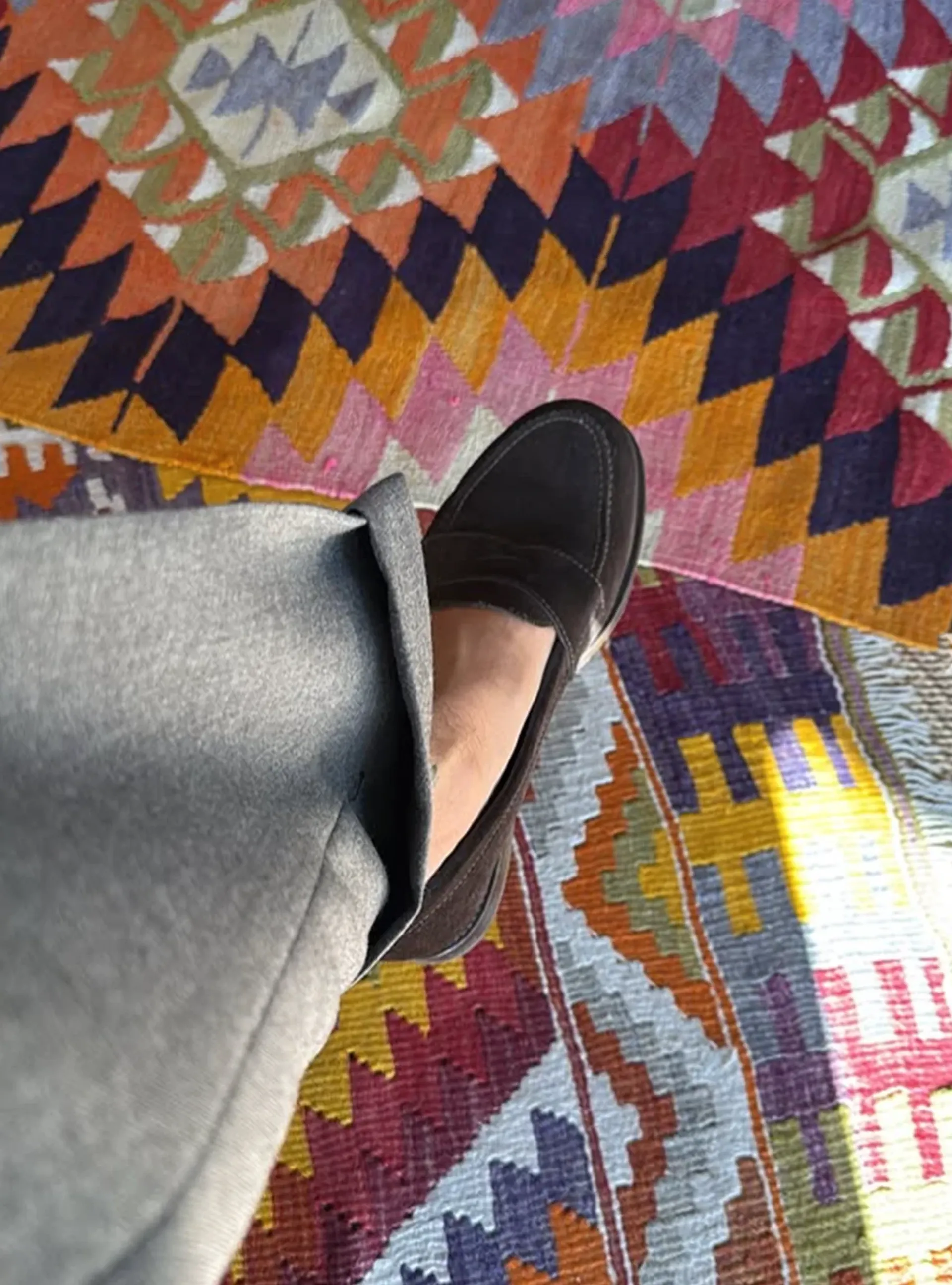 nickelcobalt the ivy loafer brown suede