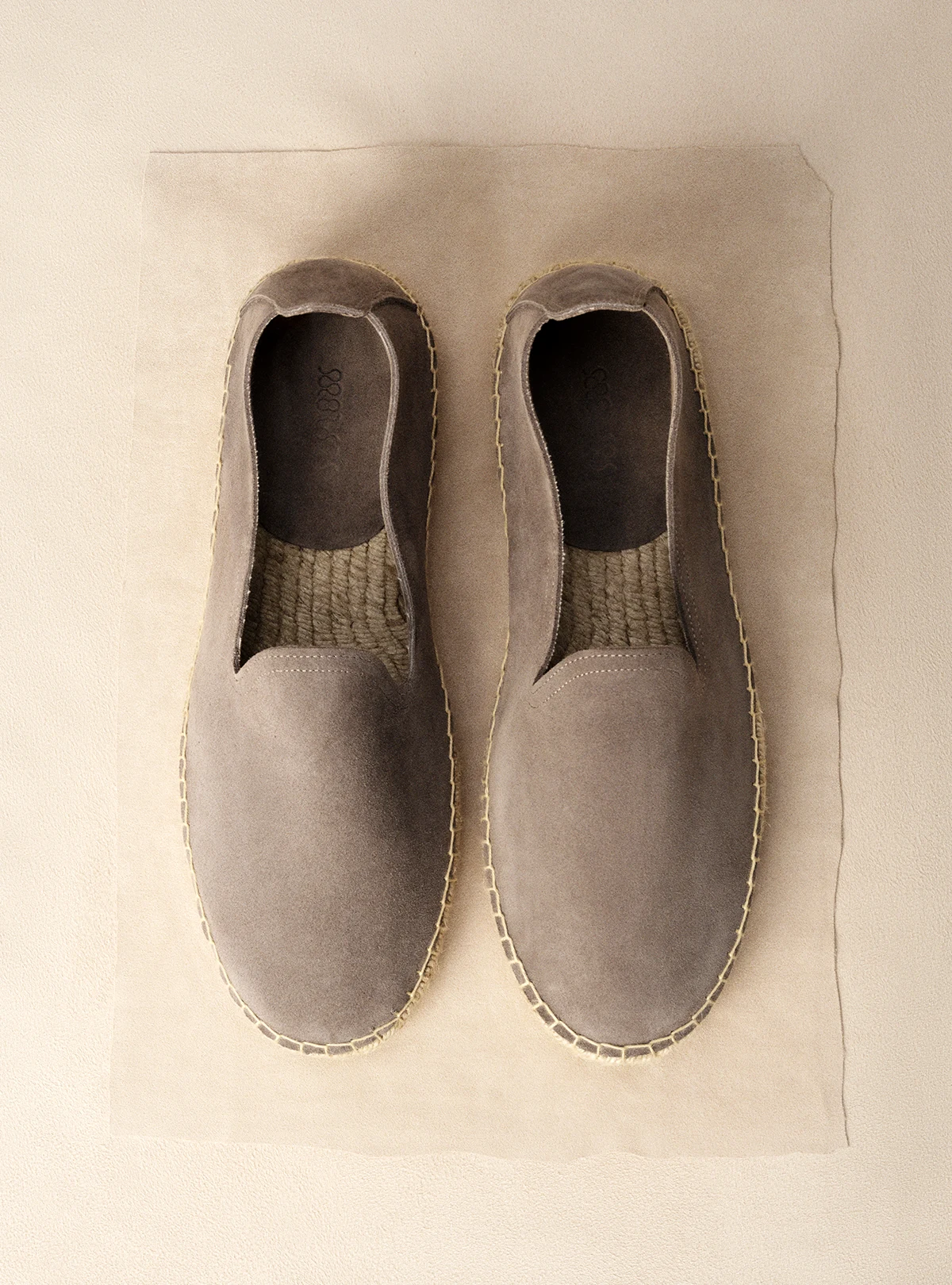 Men’s Morjas Grey Espadrille (UK 9/US 10) Mens Alpargata Grey Recycled Cotton Espadrille Rope Sole  main image 2