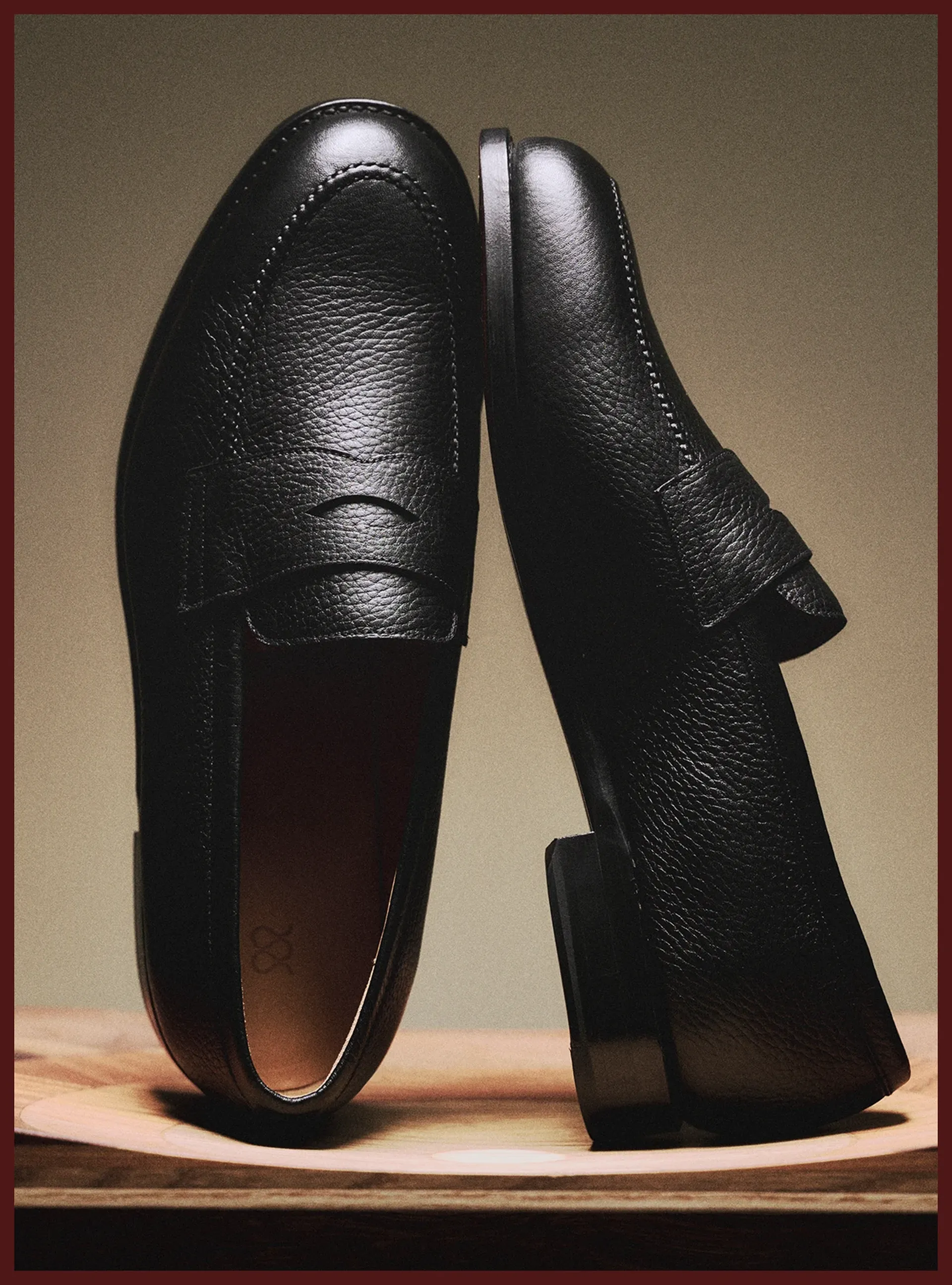 the penny loafer in grain christmas