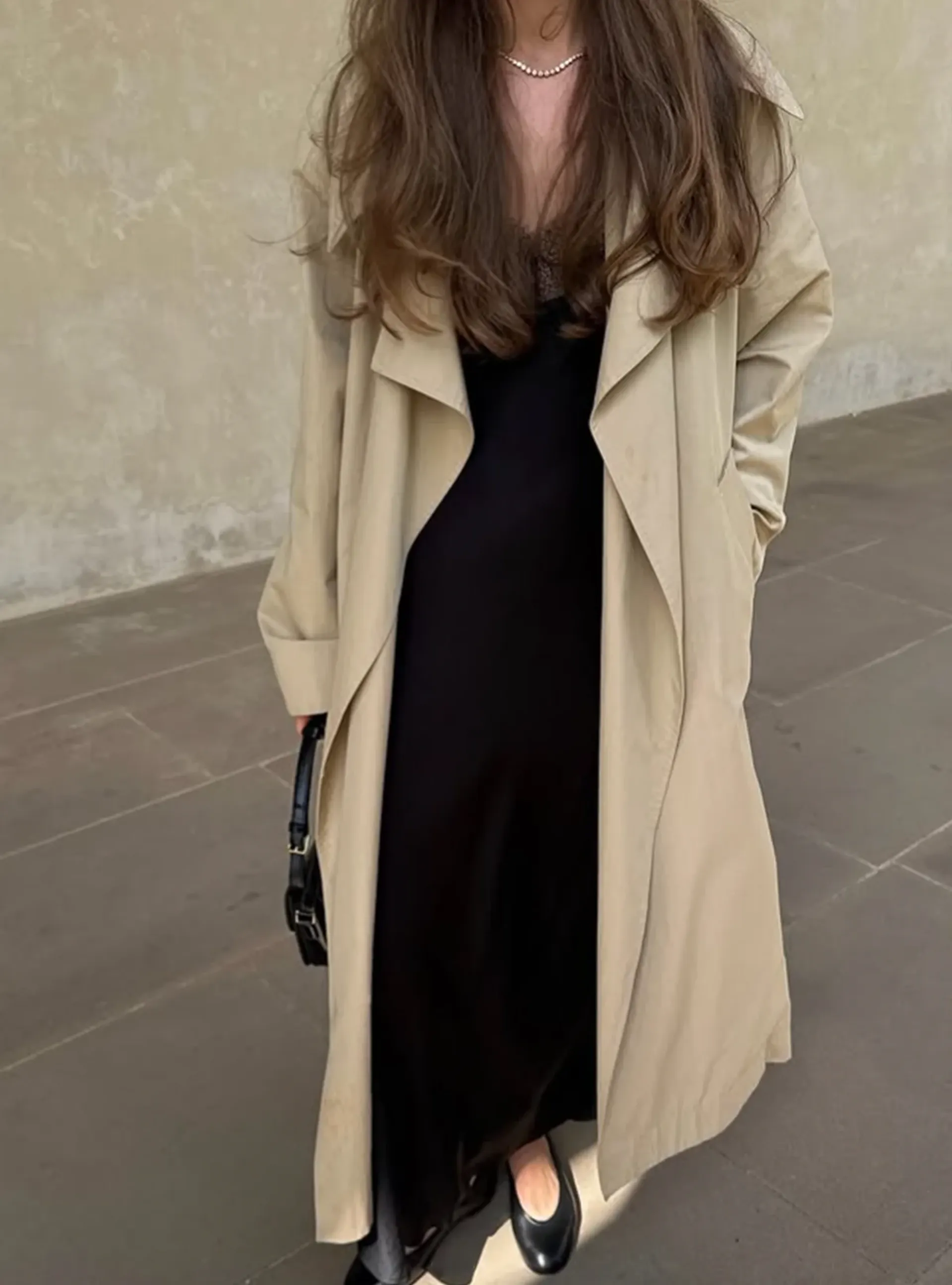 lindammmelissa wearing the ballet flat black nappa