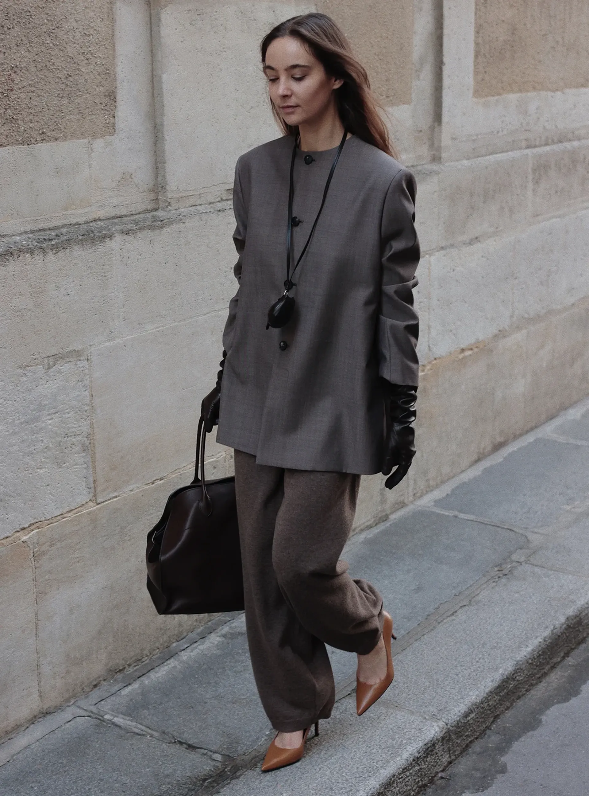 The Pump Caramel Nappa pdp-1