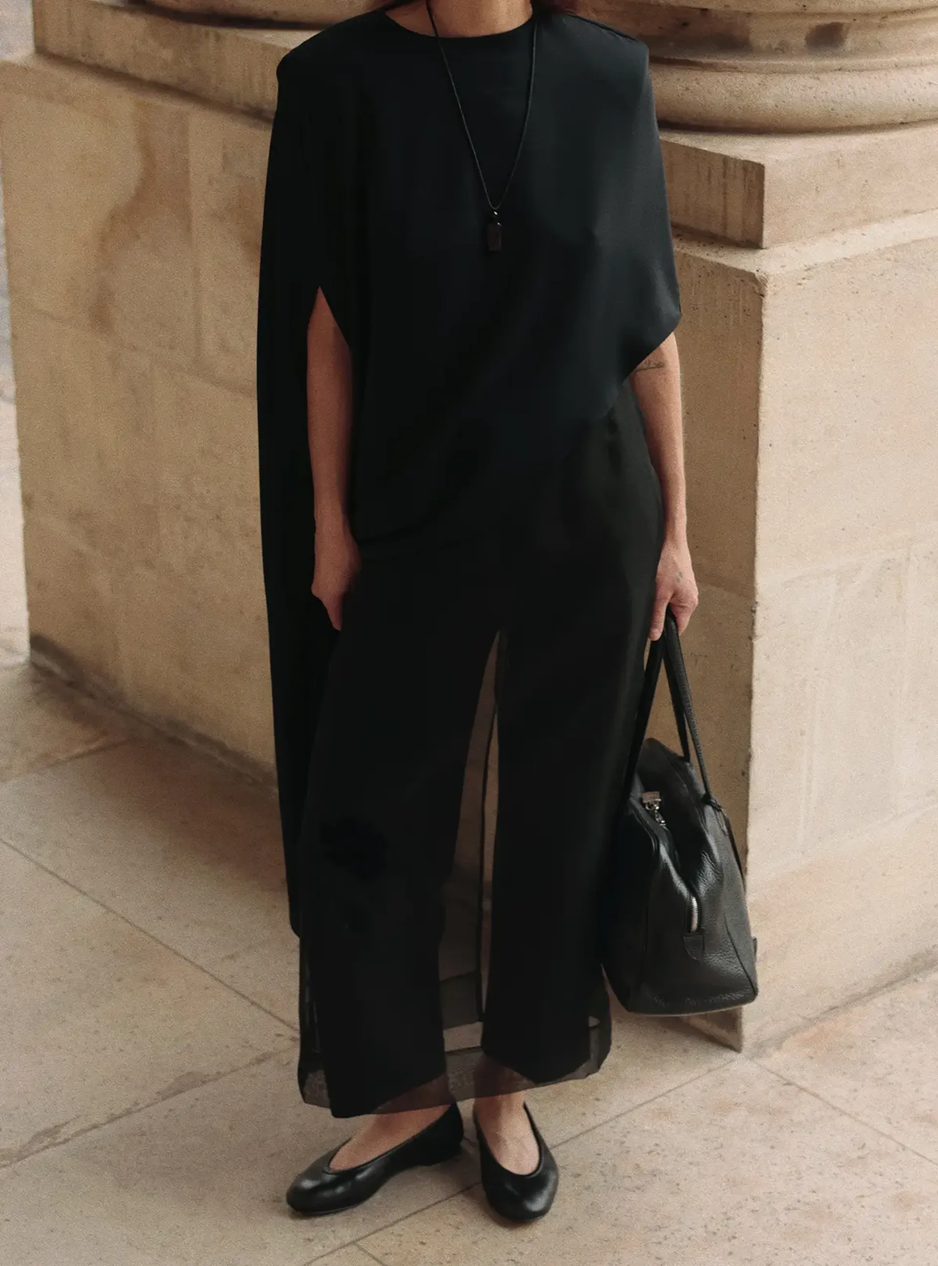 the ballet flat in black nappa-3