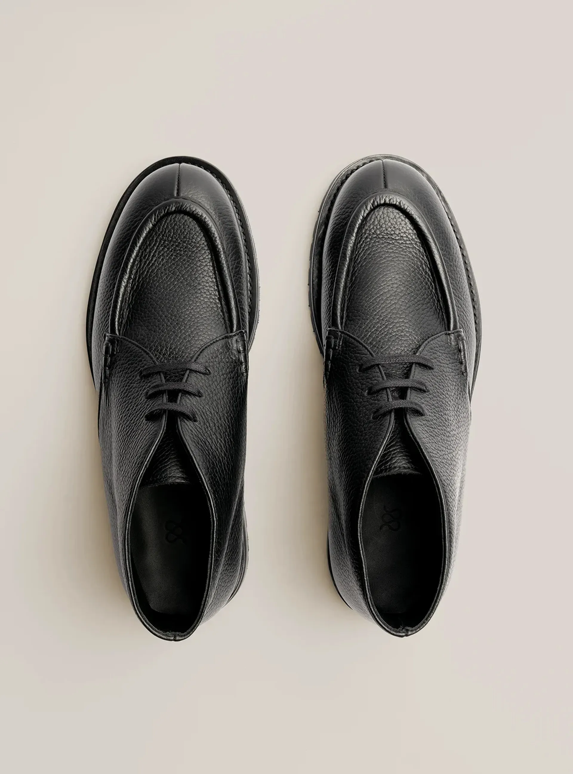 the moc toe chukka black grain-2