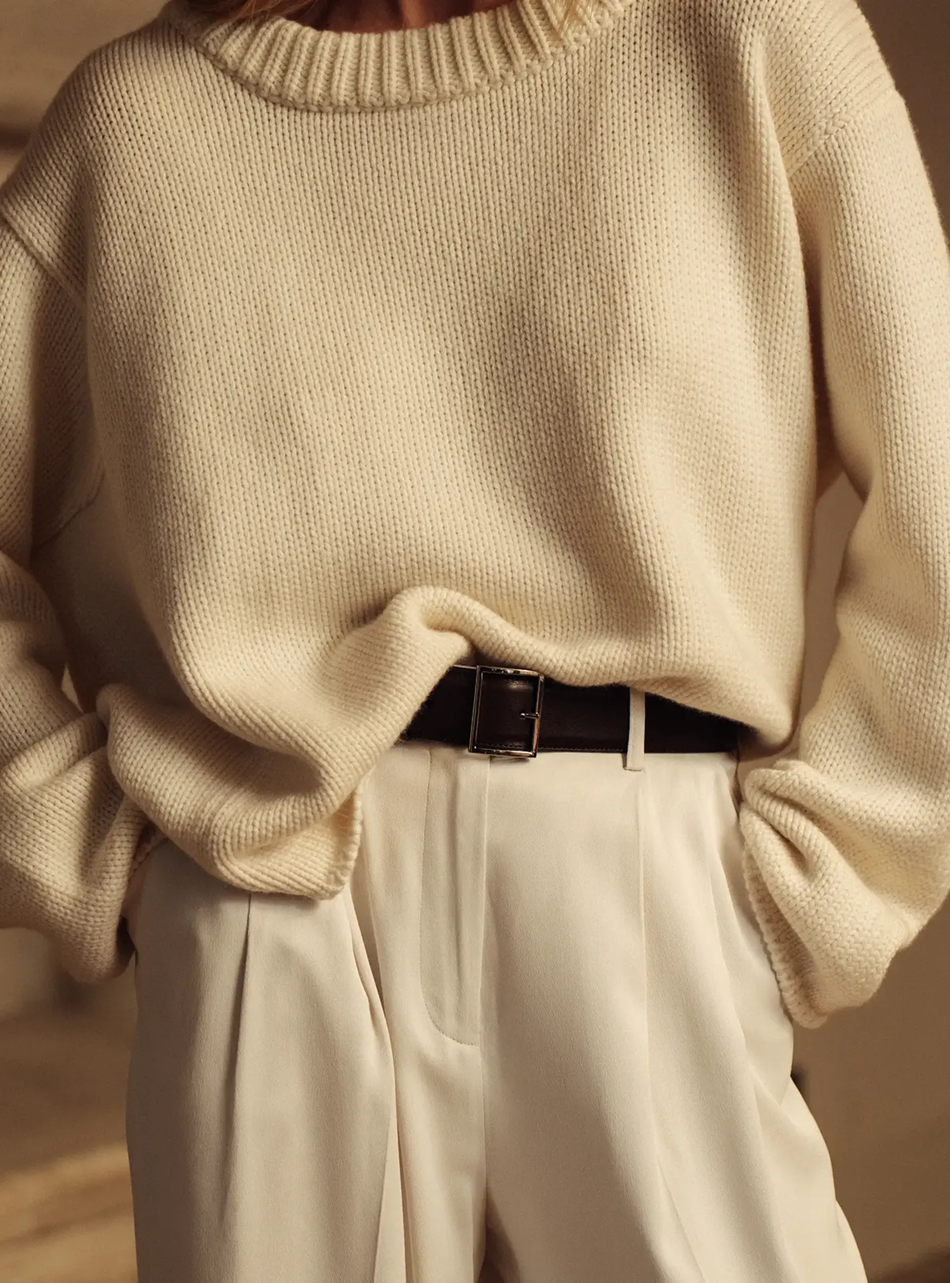Morjas The Belt - Brown Nappa 40mm wear 4