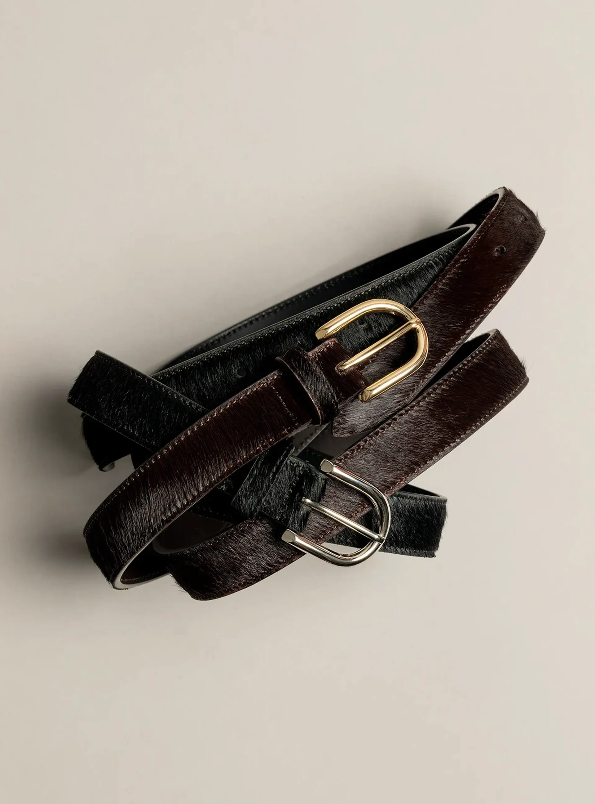 pony hair belts-1