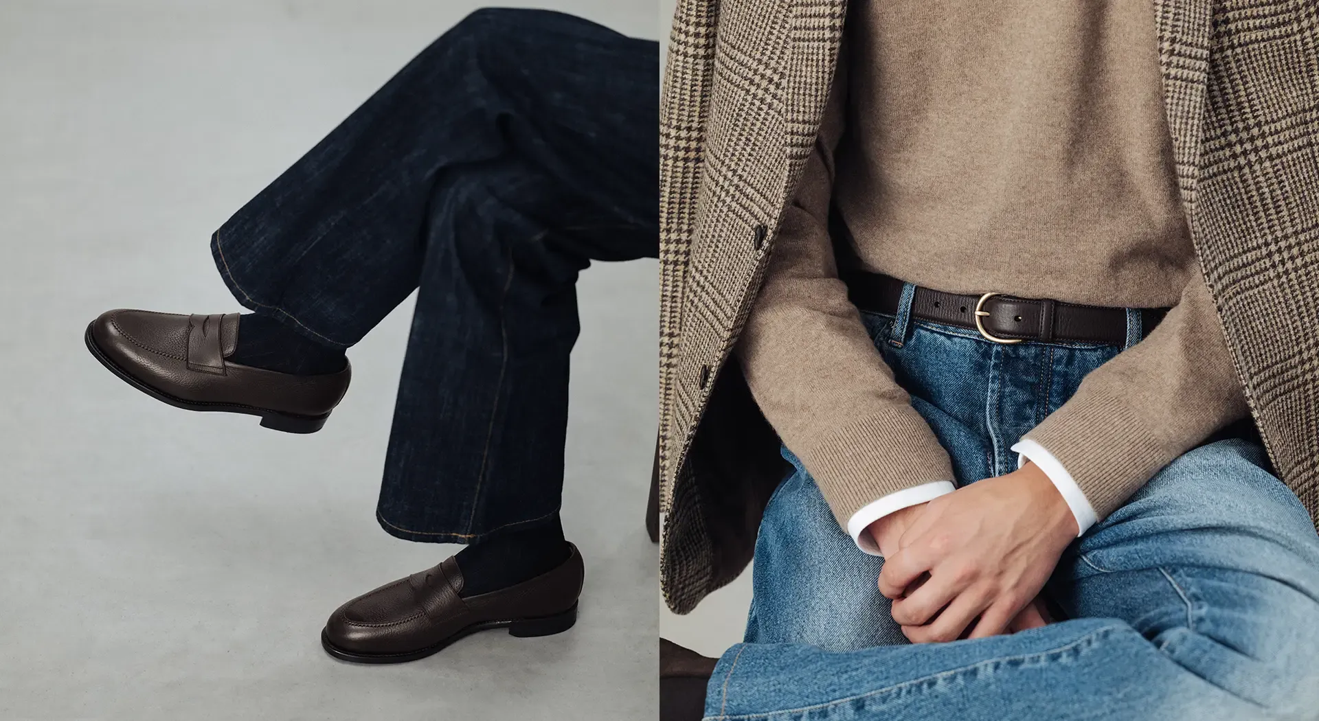 hero men's loafers belts fall EU