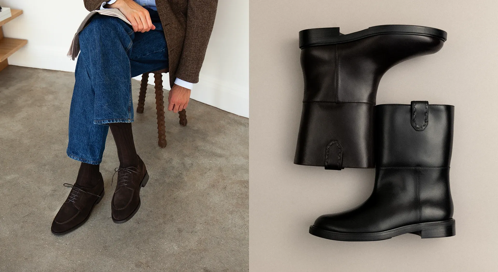 hero the split toe derby and the city boot