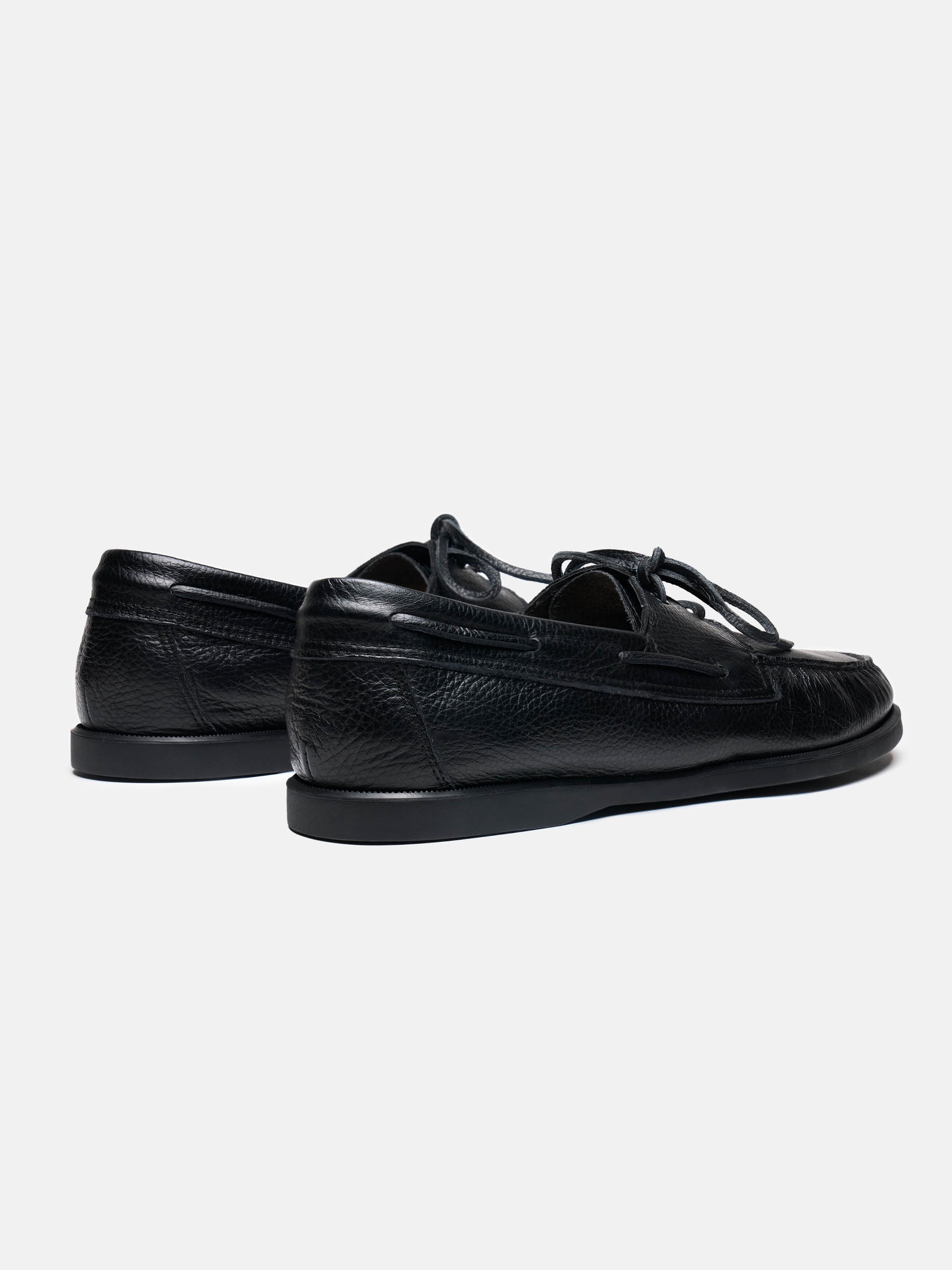Marlo Boat Shoe Black