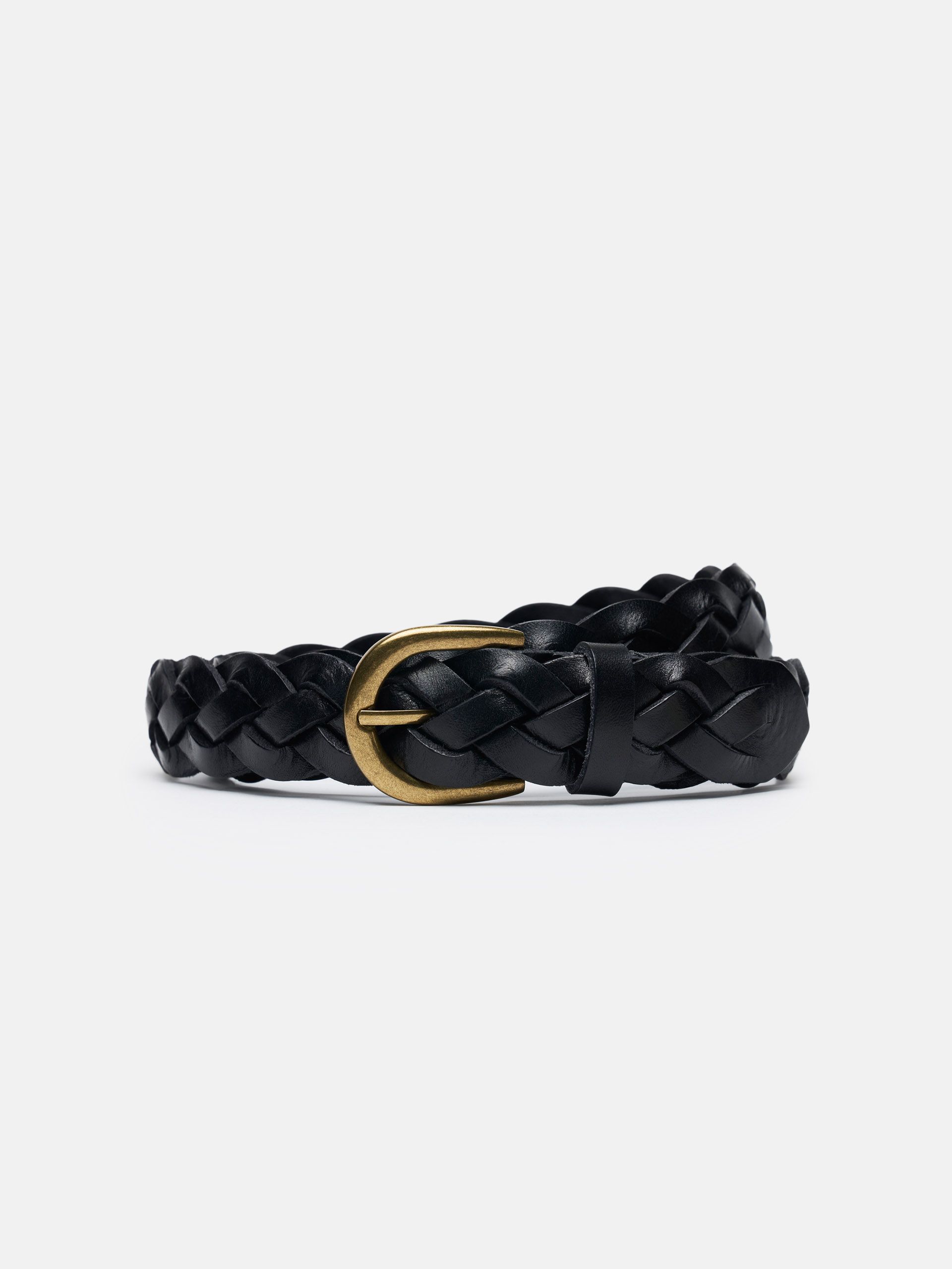 Morjas The Belt Black Wide Braided