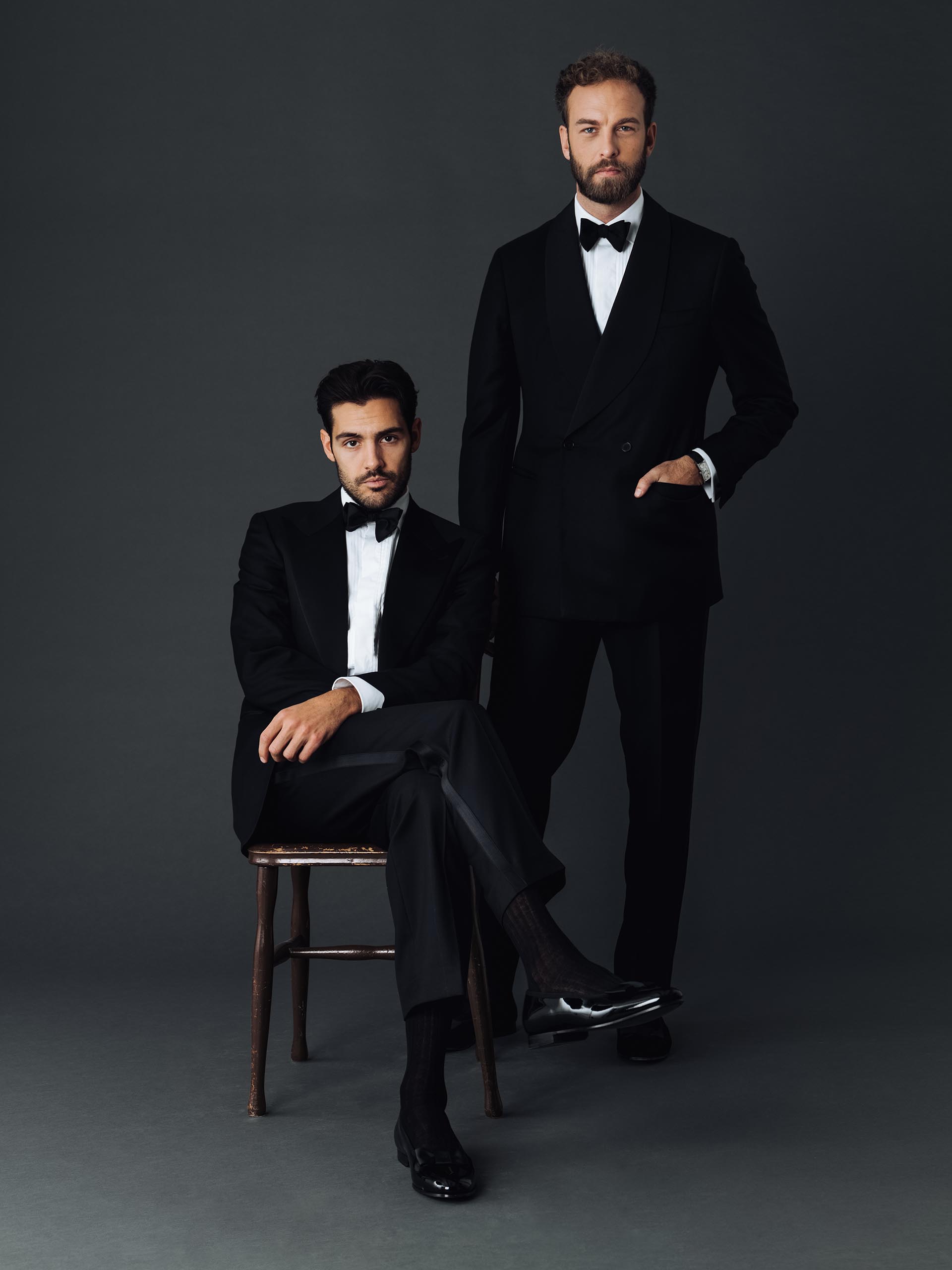 Tuxedo Shoes Calf Opera Pumps The Opera Pump