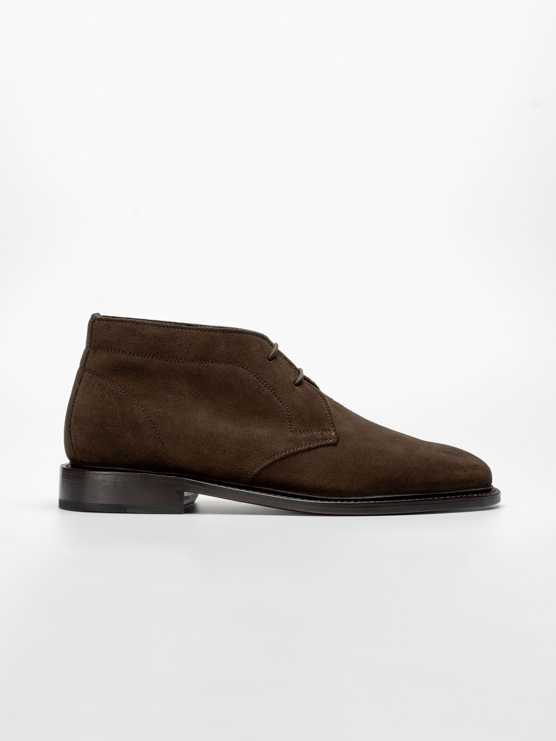 Morjas The Unlined Chukka Brown Suede