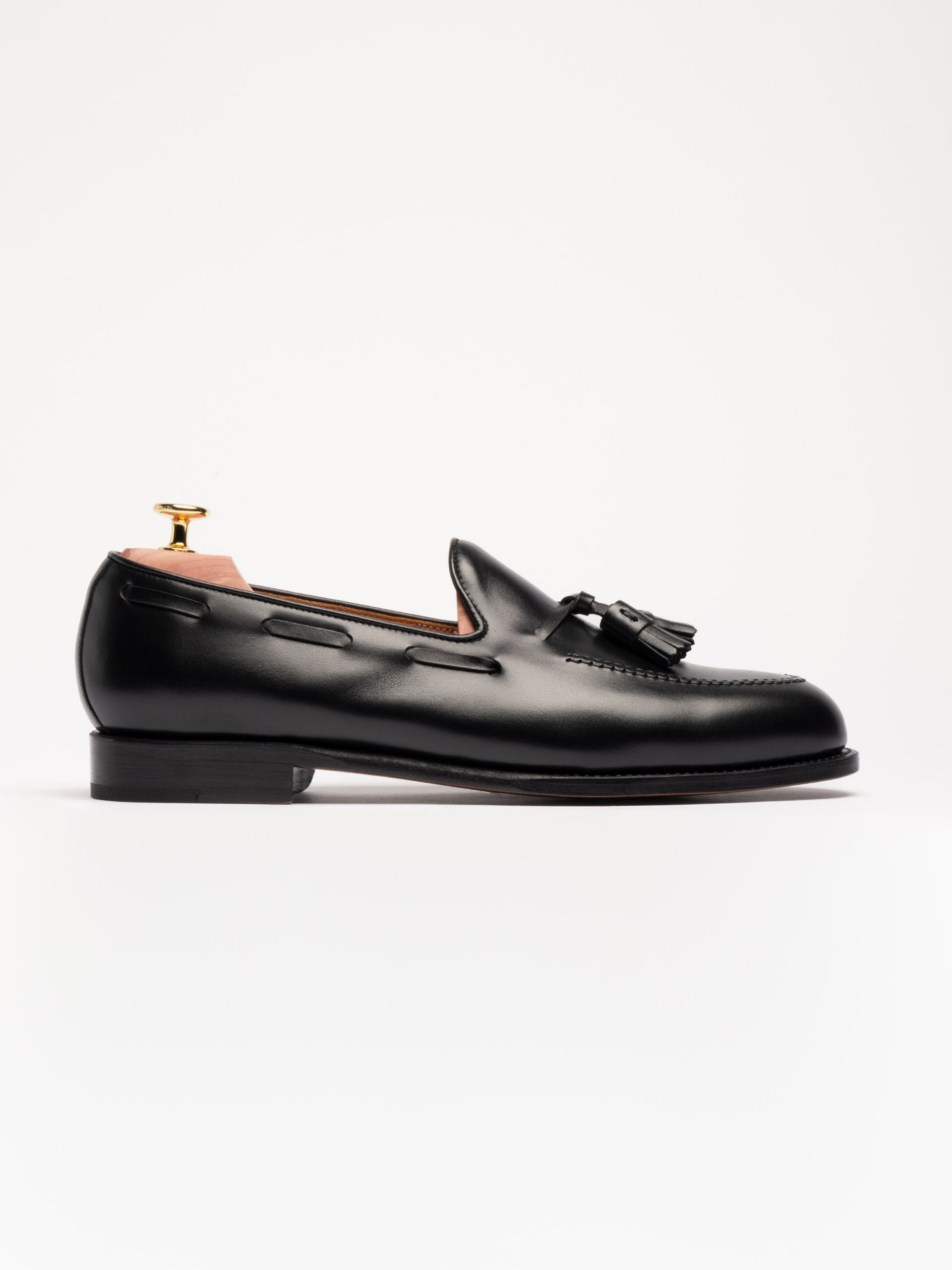 The Tassel Loafer - Black Calf 1