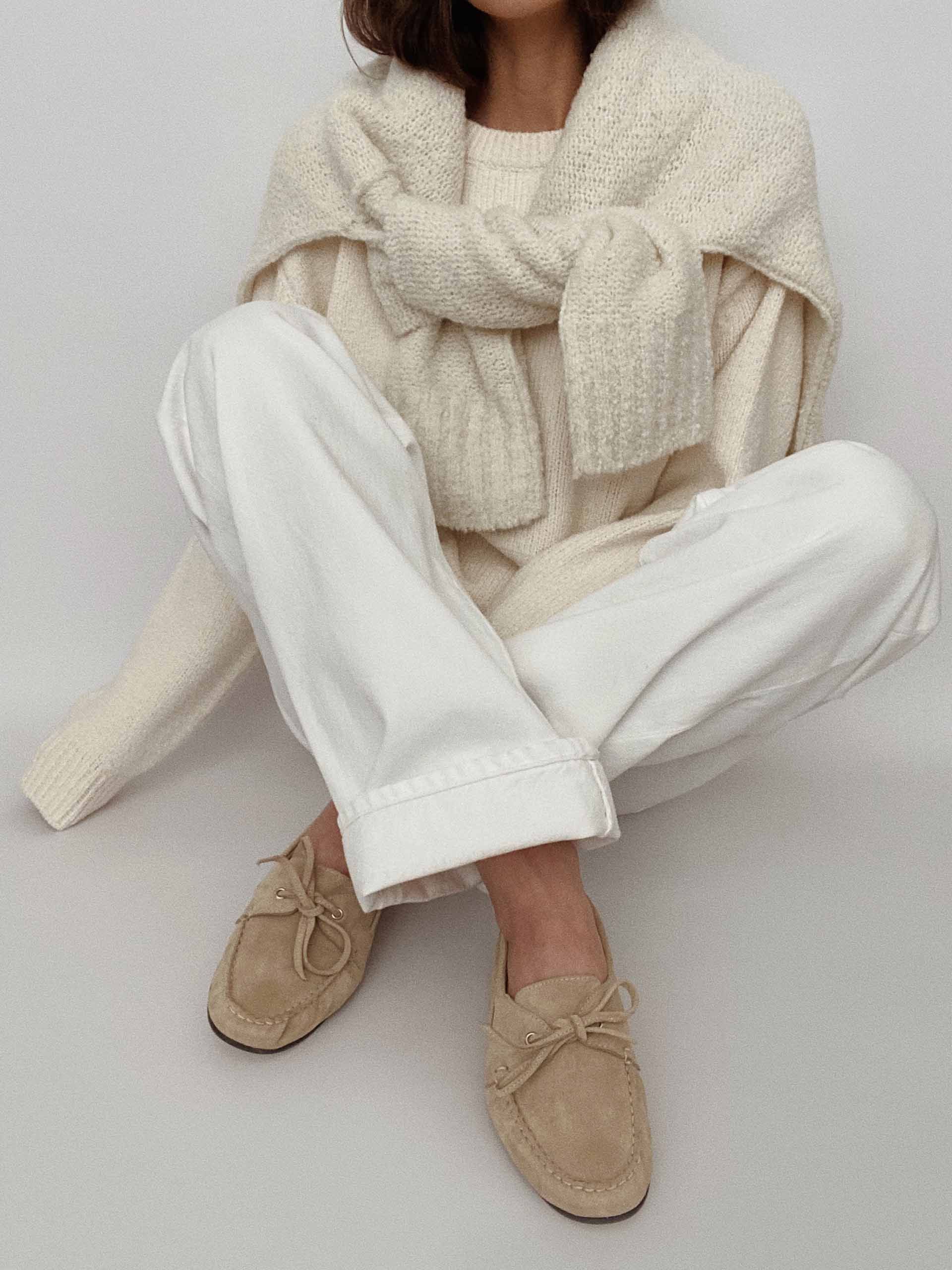The Boat Shoe - Sand Suede wear1