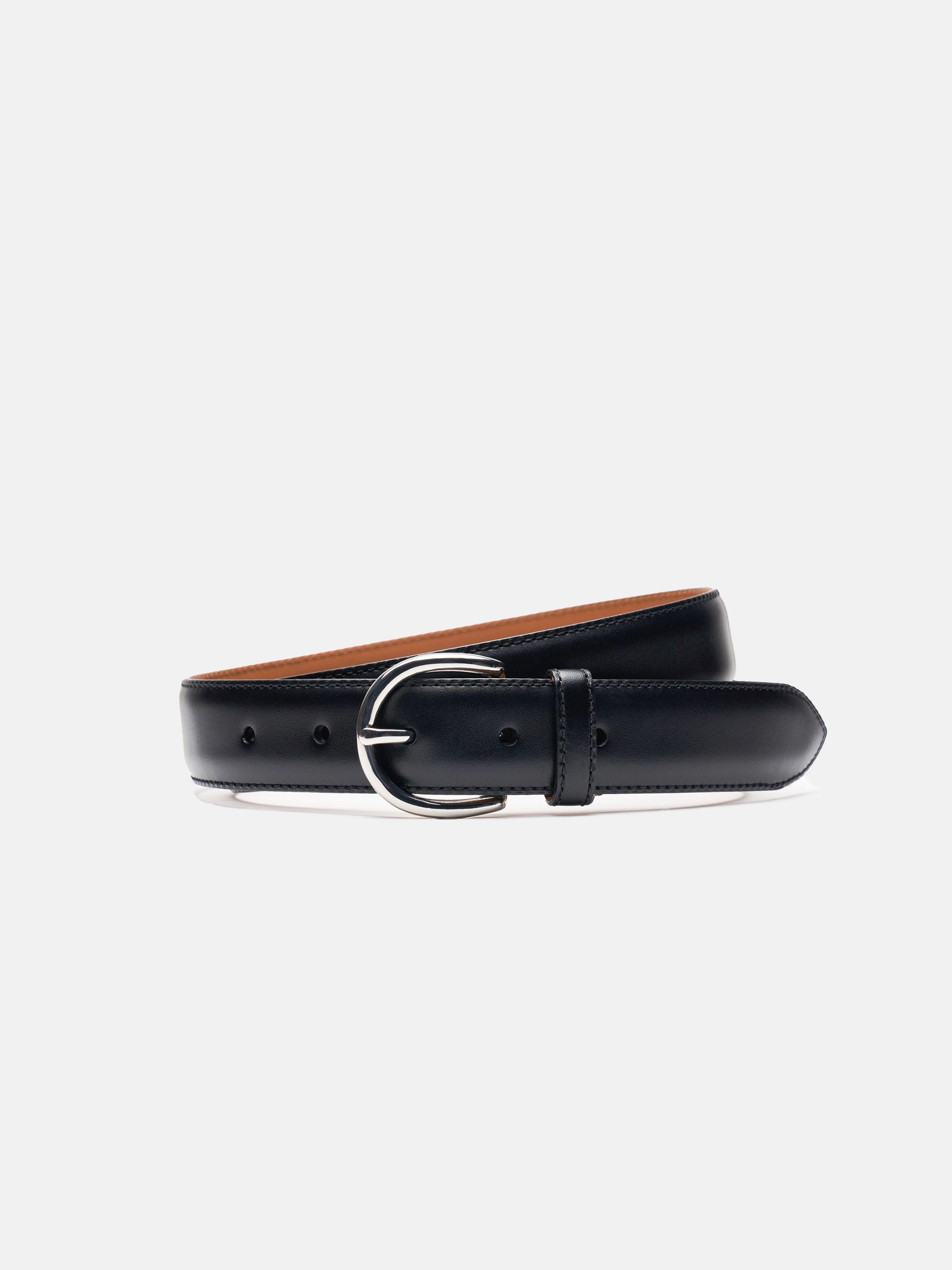 Morjas The Belt - Black Calf 30 mm 1 kopiera