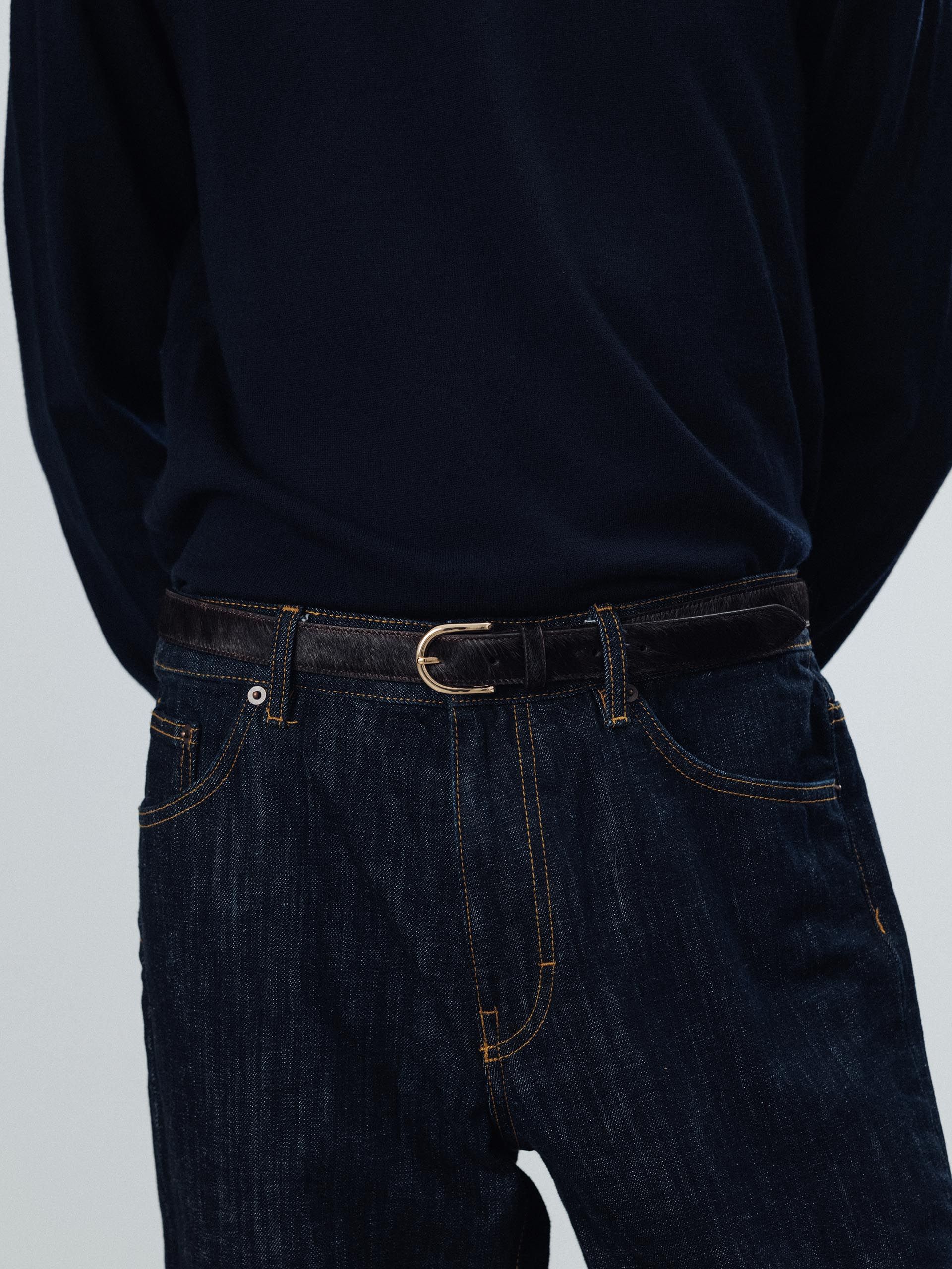 The Belt - Brown Ponyhair wear