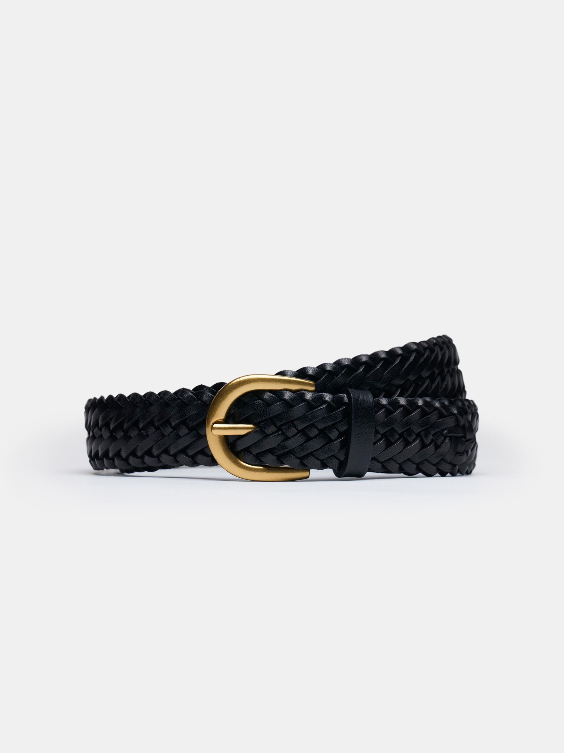 Morjas The Belt - Black braided 1