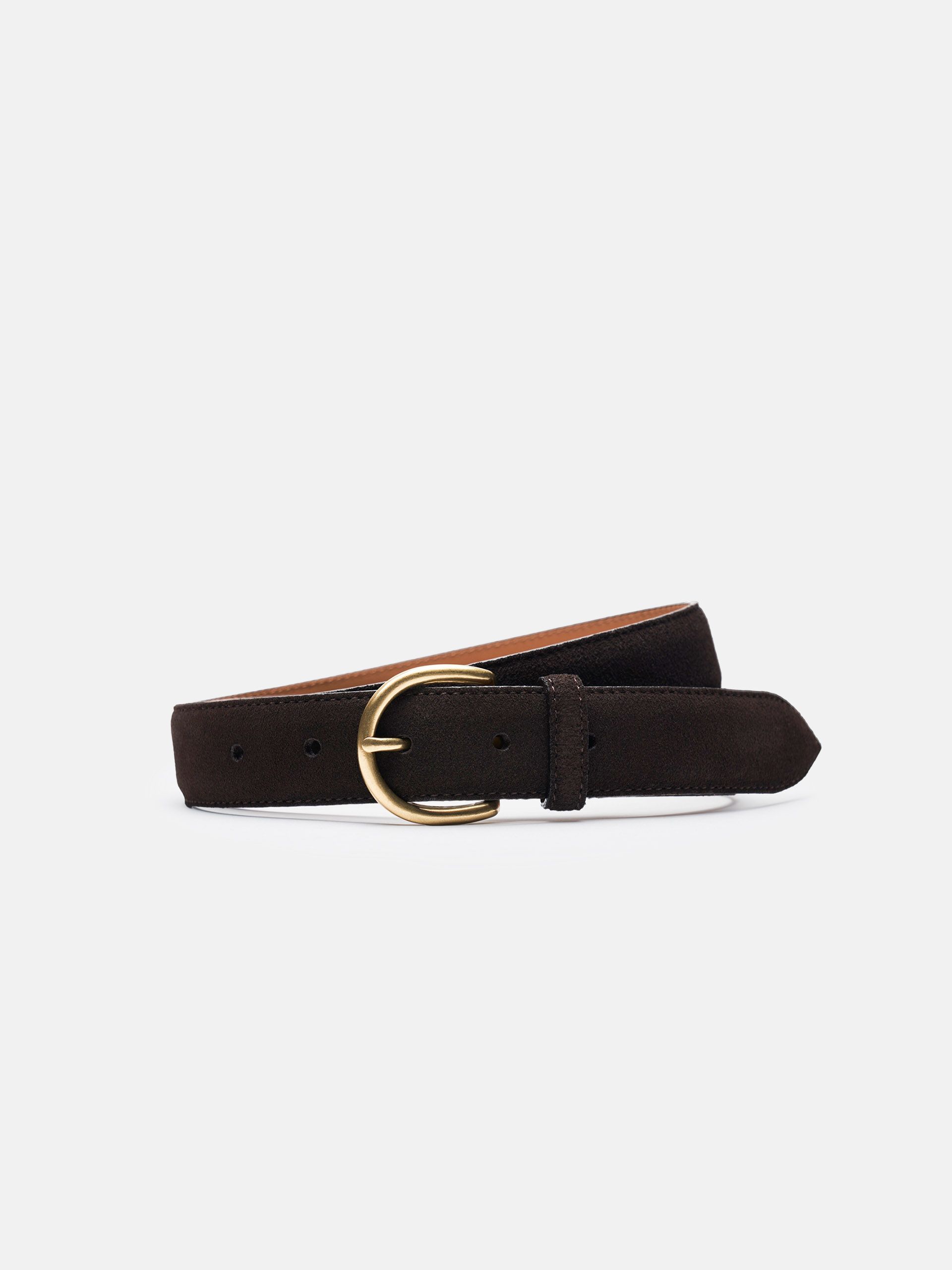Morjas The Belt - Brown Suede 30 mm 1