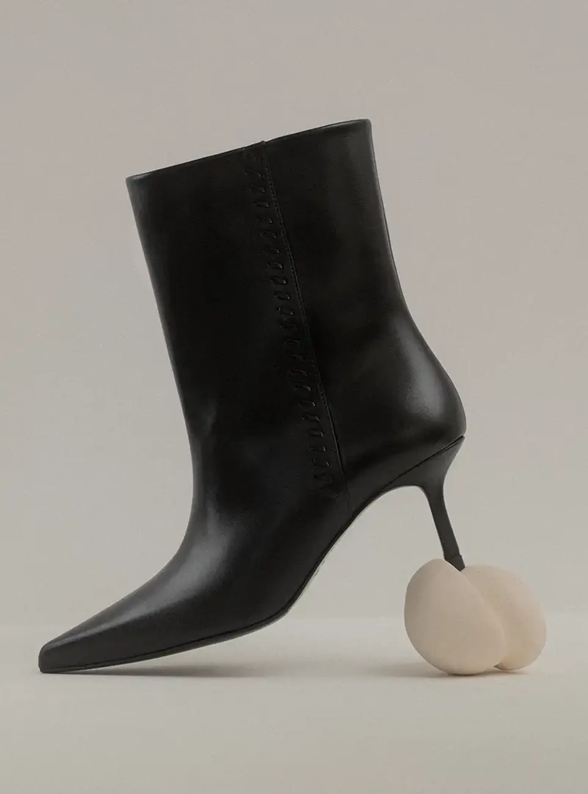 Coming soon women's 2026 The Stiletto Boot black nappa