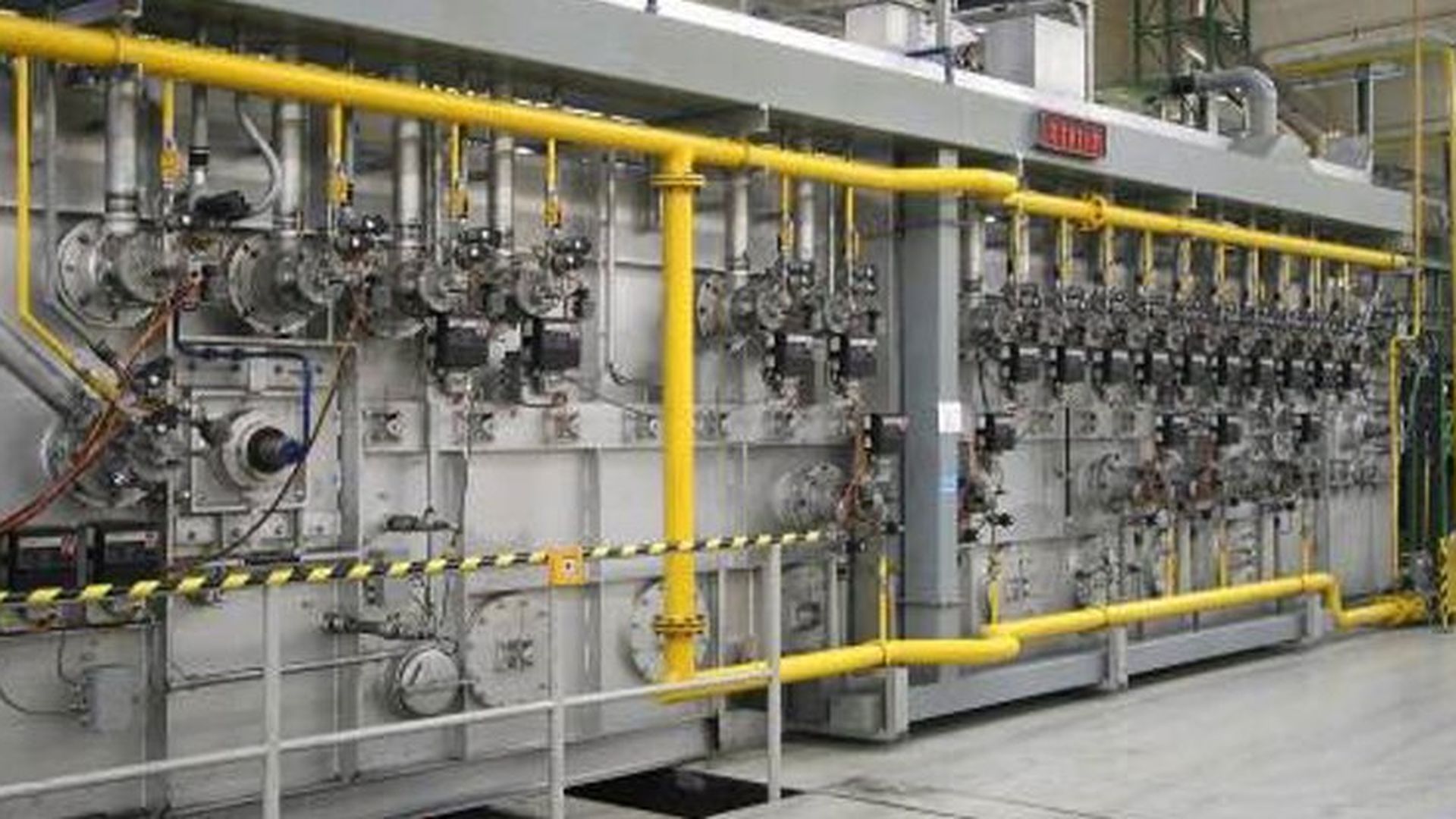 Cast Link Conveyor Belt Furnace