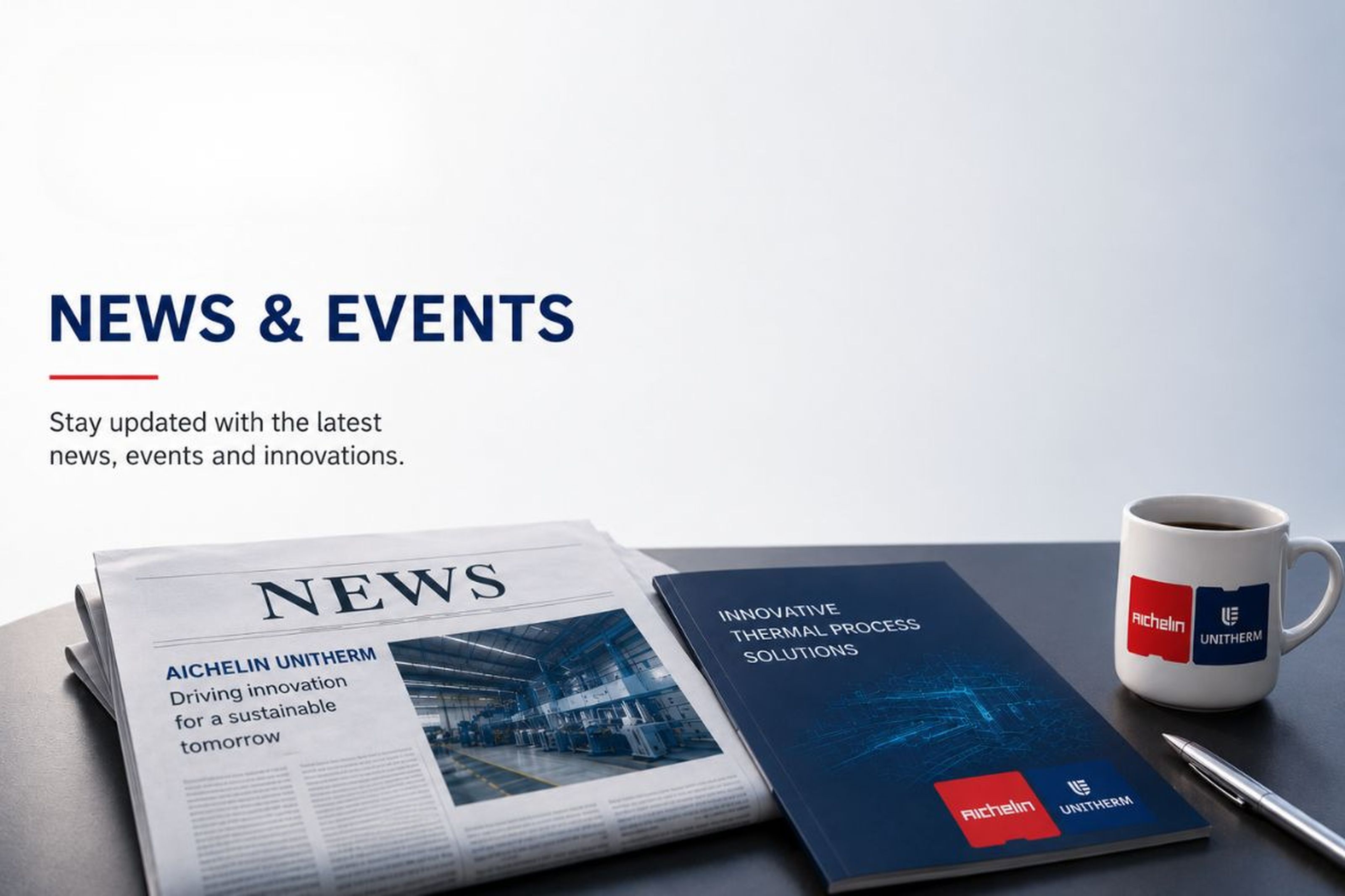 News and events media hero