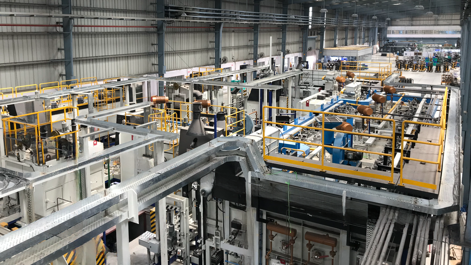 Aichelin Unitherm Continuous furnace plant