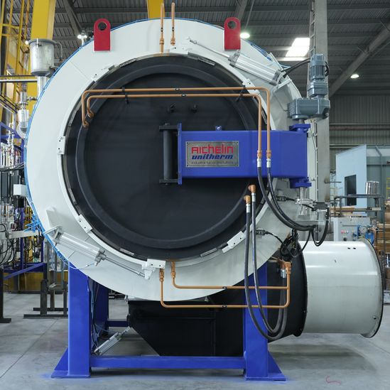 Gas Nitriding Furnace with Retort
