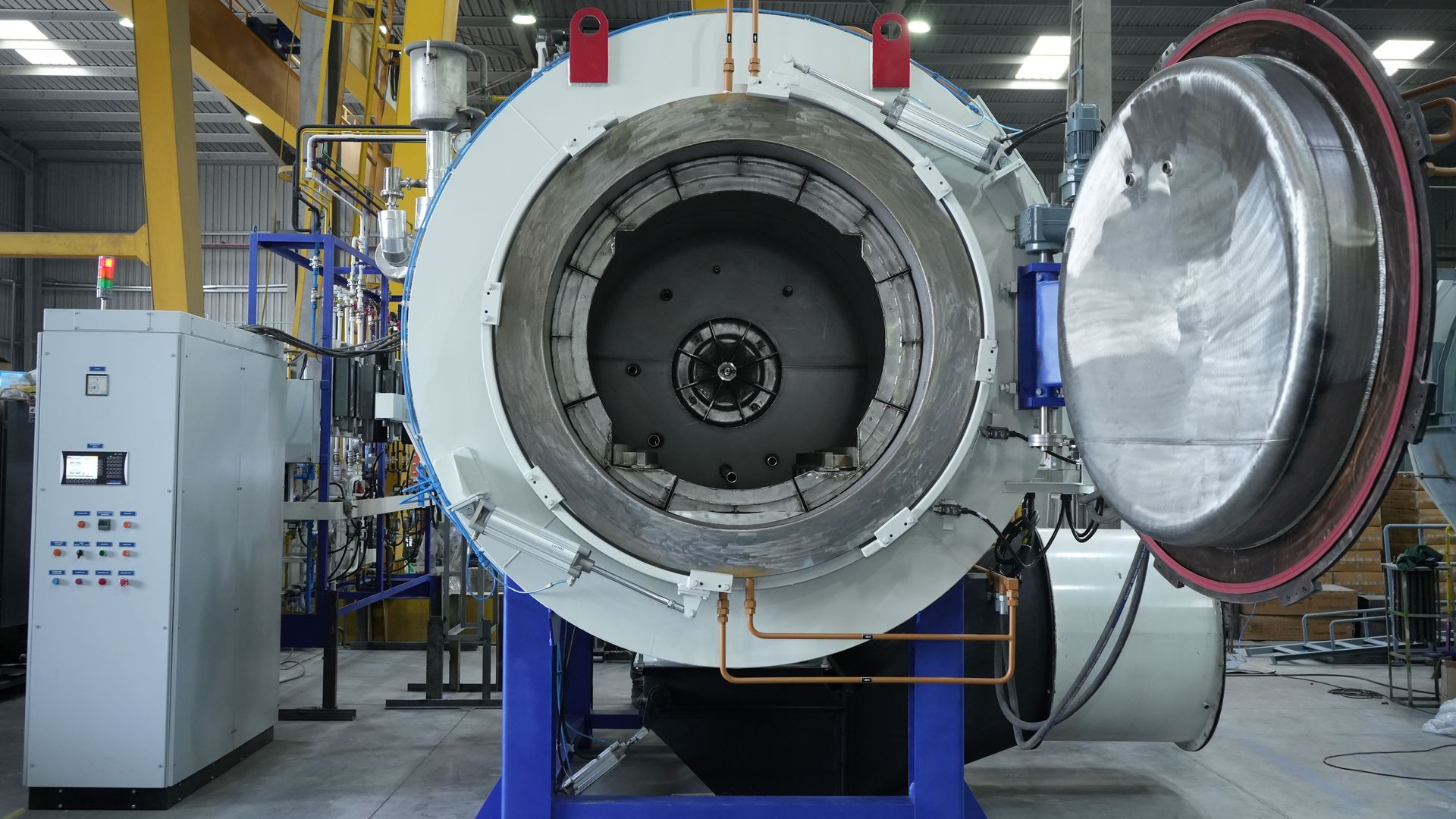 Gas Nitriding Furnace with Retort