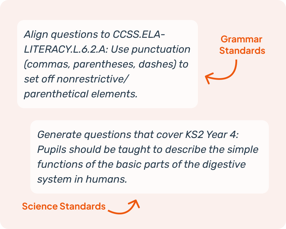 Adapt to Any Topic or Standard