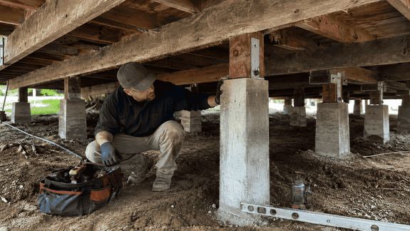 Pier and Beam Foundation Repair