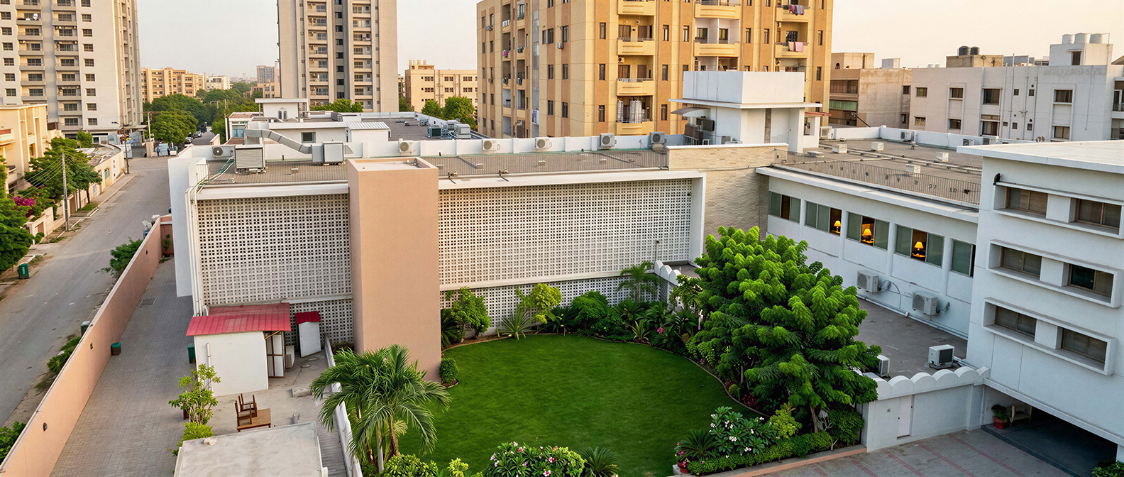 Aga Khan Hospital for Women, Garden​