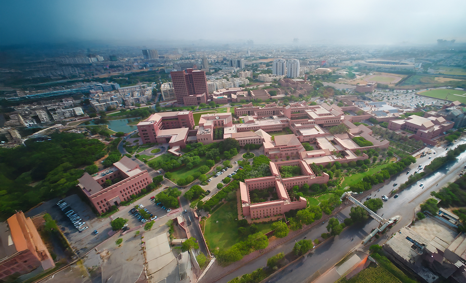 The Aga Khan University Hospital, Main Campus, Karachi ​
