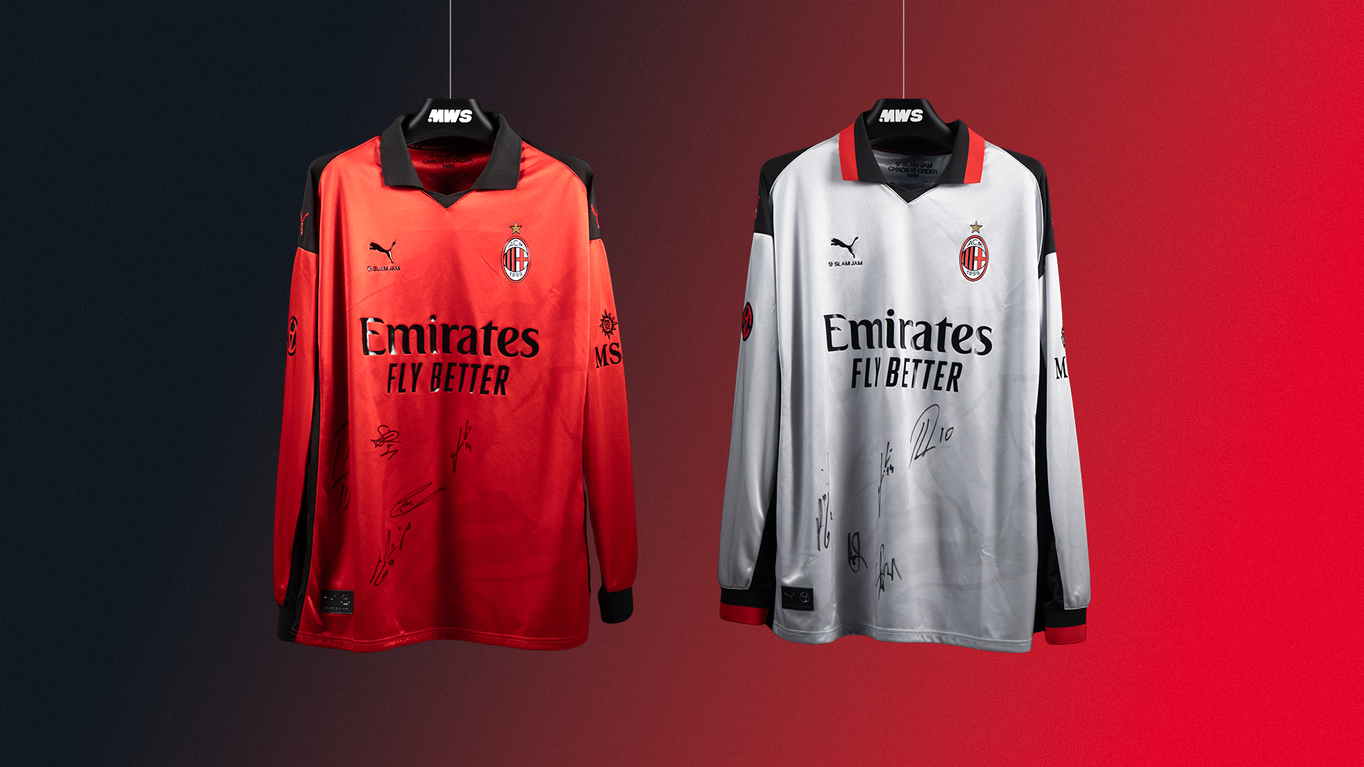 The Diavola wears Slam Jam: AC Milan's limited-edition match-worn