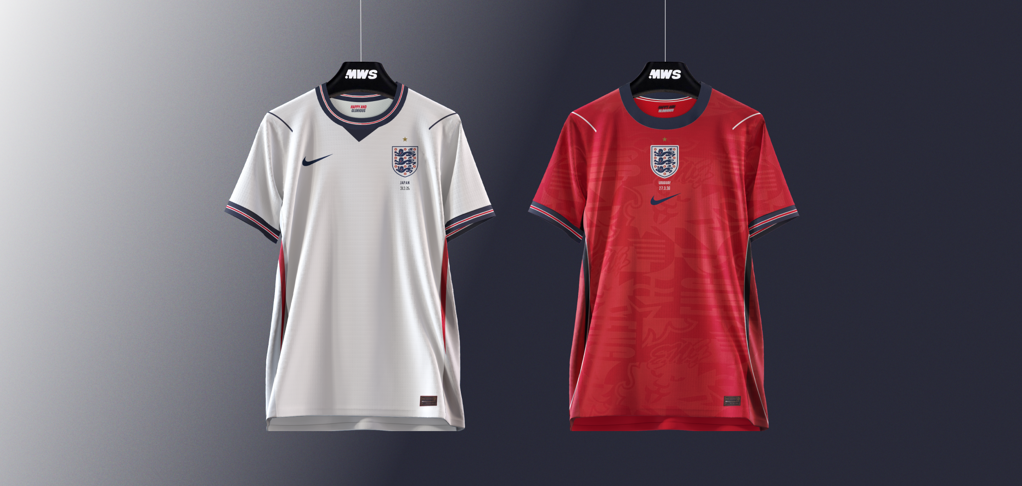 ワールドカップガイド：2026年イングランド代表サッカーシャツ