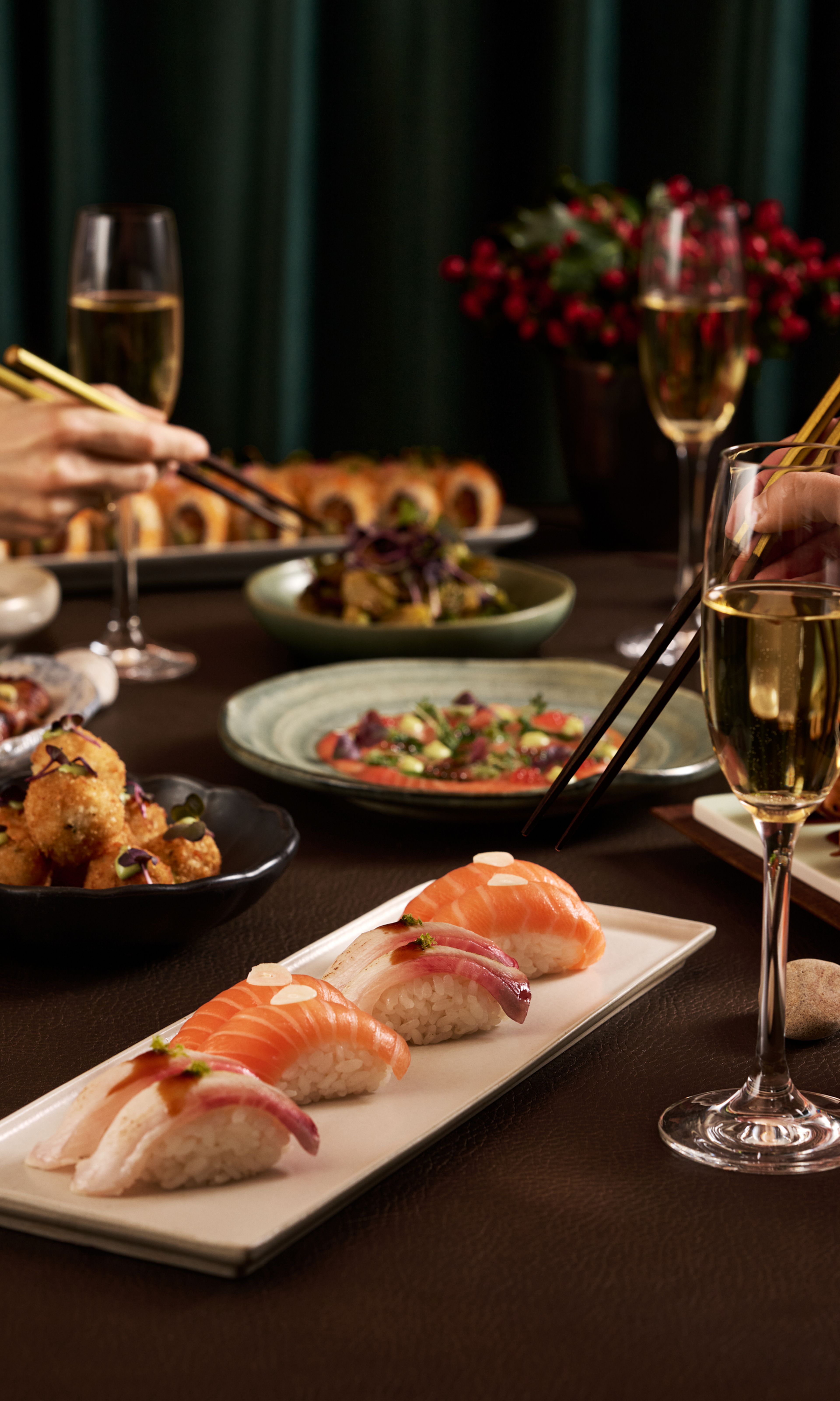 julefrokost i København, julefrokost menu, Sticks,'n'Sushi