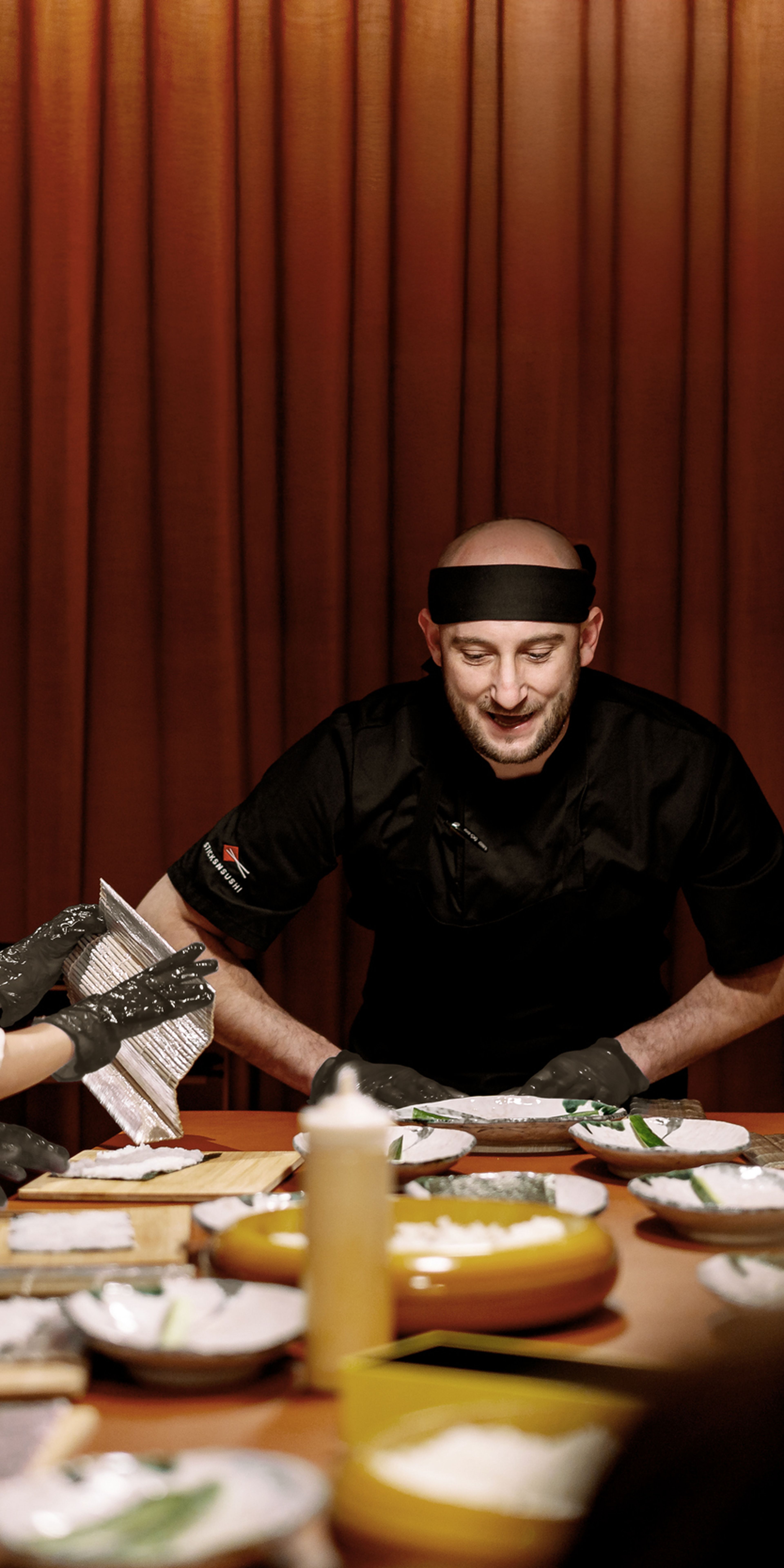 kids classes, masterclasses, sushi rolls