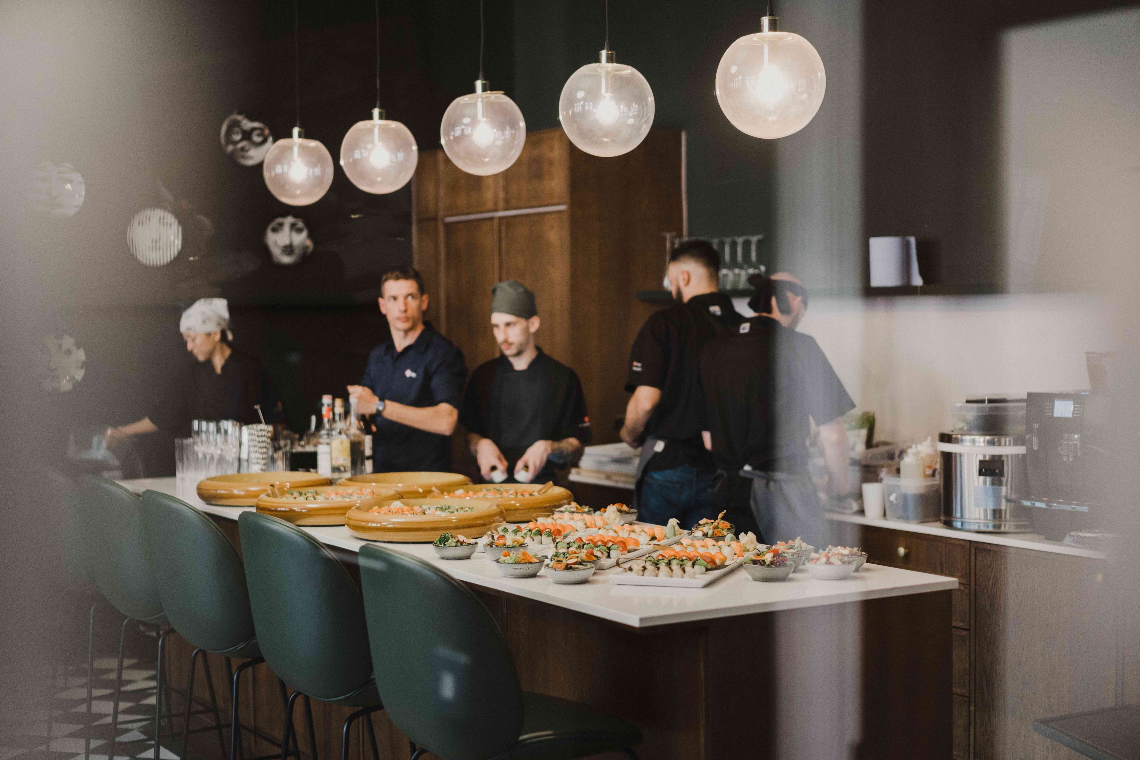 Restaurant, catering, sushi, sticks, Japanese