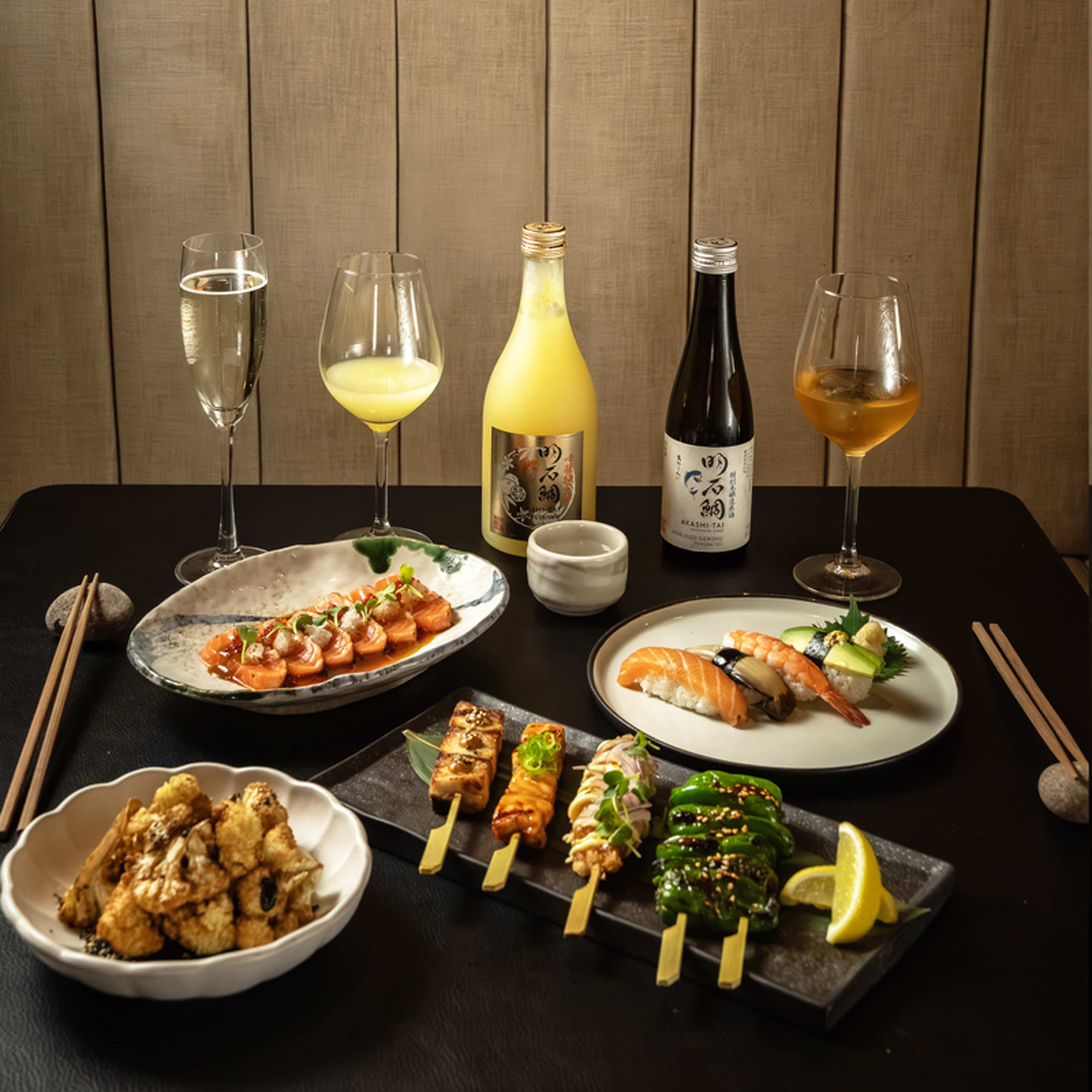 sake month in london, sushi menu, World Sake Day