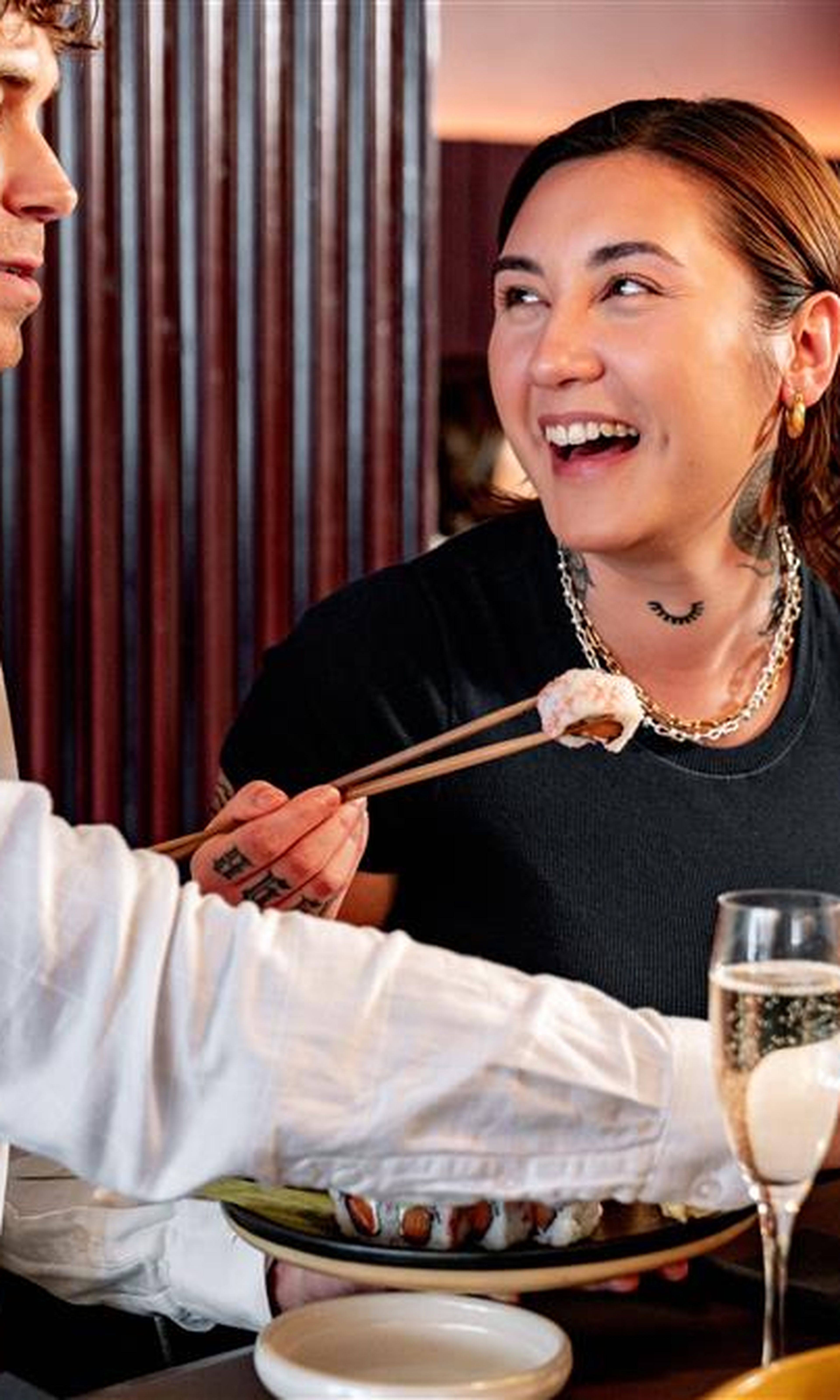 a range of Japanese food with limitless drinks